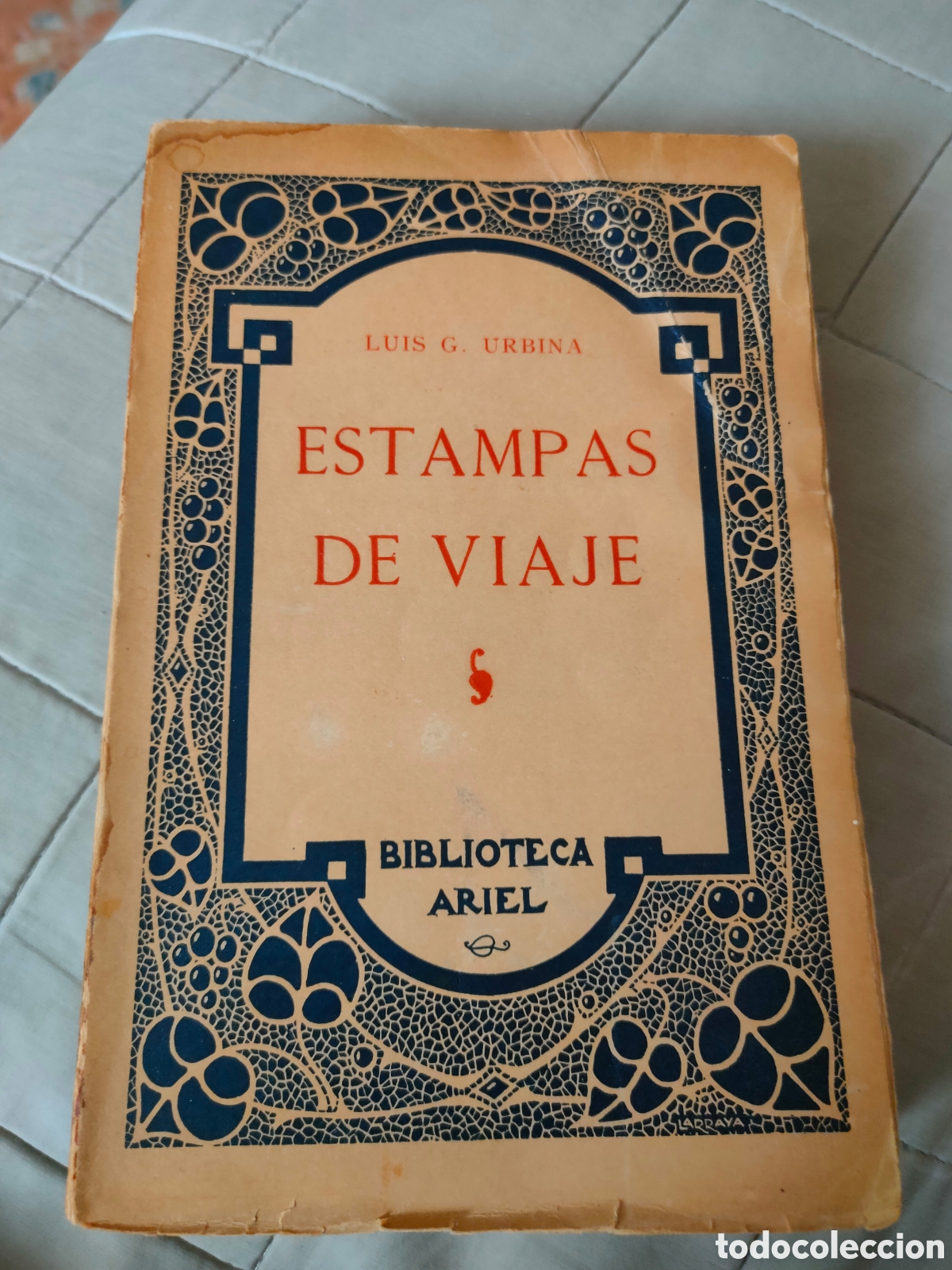 Libros antiguos: Estampas de viaje.Biblioteca Ariel - Foto 1
