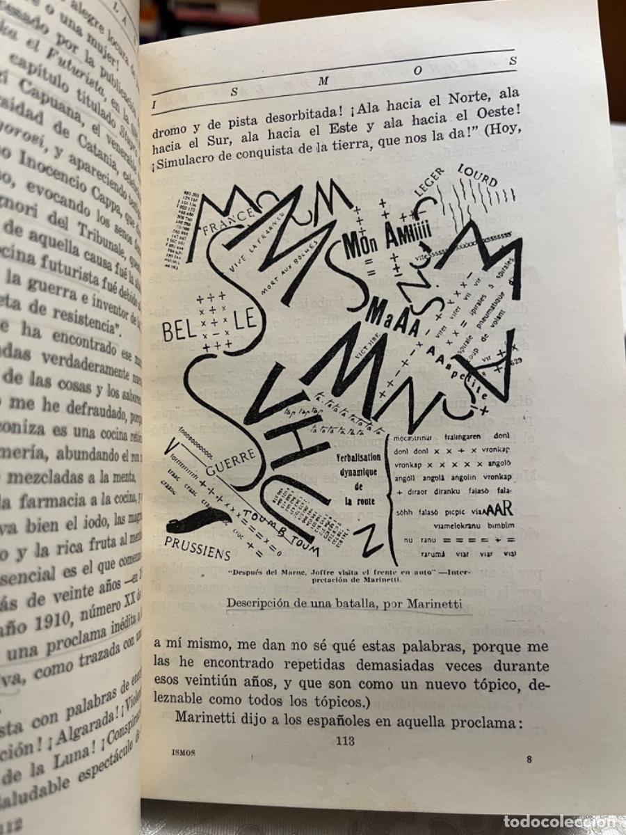 Libros antiguos: G&oacute;mez de la Serna, Ram&oacute;n.- Ismos ( Primera edici&oacute;n) - Foto 6