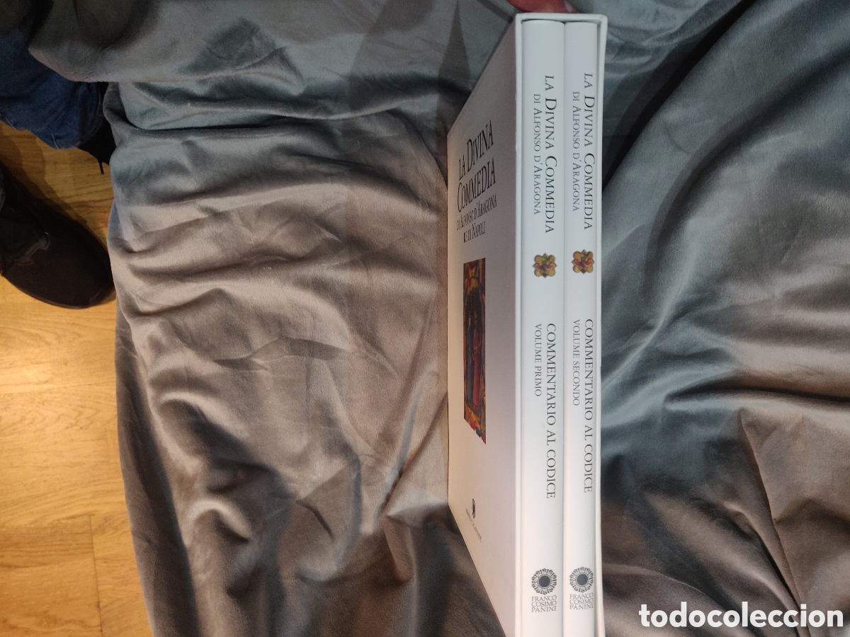 Libros antiguos: LA DIVINA COMEDIA de Alfonso V de Arag&oacute;n. - Foto 3