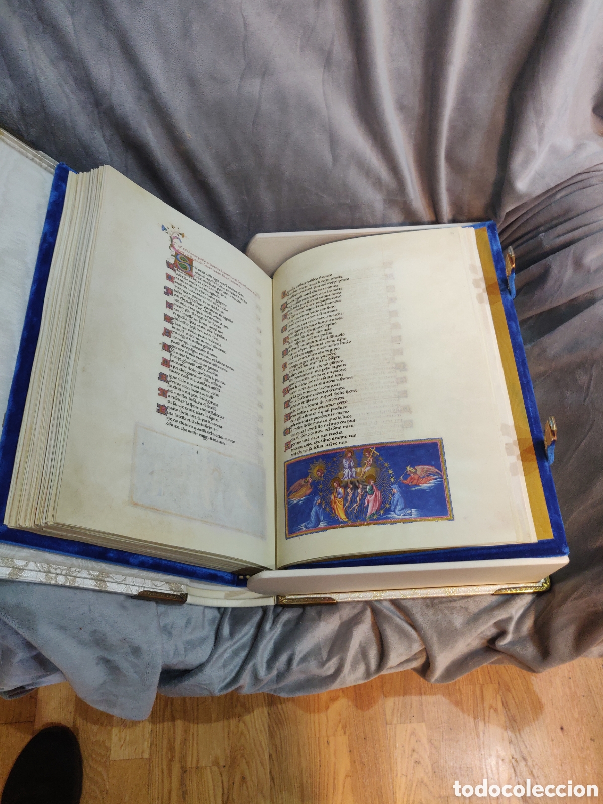 Libros antiguos: LA DIVINA COMEDIA de Alfonso V de Arag&oacute;n. - Foto 8