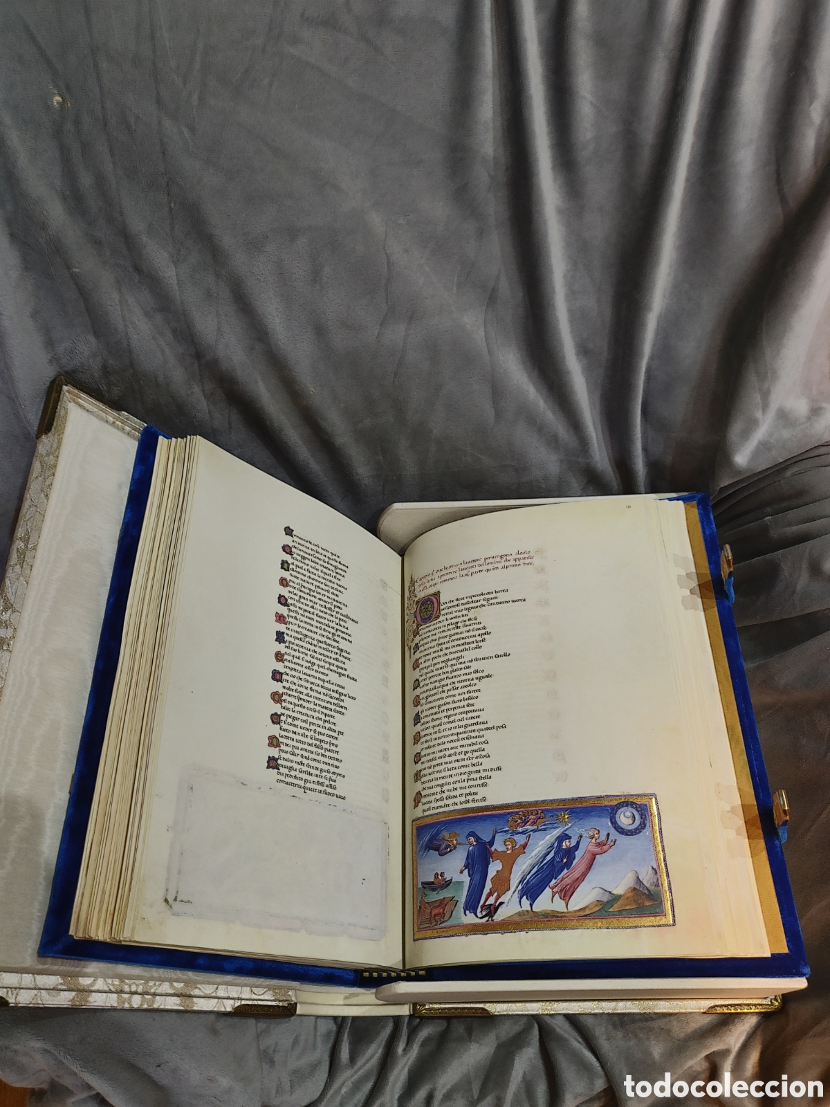 Libros antiguos: LA DIVINA COMEDIA de Alfonso V de Arag&oacute;n. - Foto 9