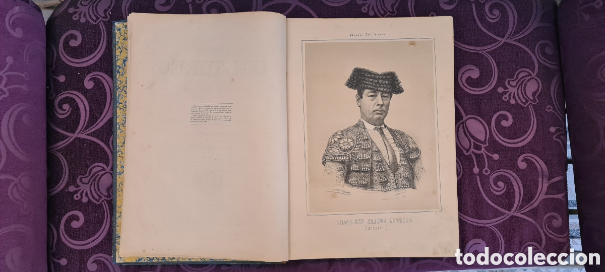 Libros antiguos: ANALES DEL TOREO DE FRANCISCO ARJONA - Foto 6