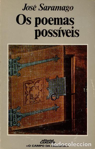 Libros antiguos: SARAMAGO. (Jos&eacute;) - OS POEMAS POSS&Iacute;VEIS. - Foto 2