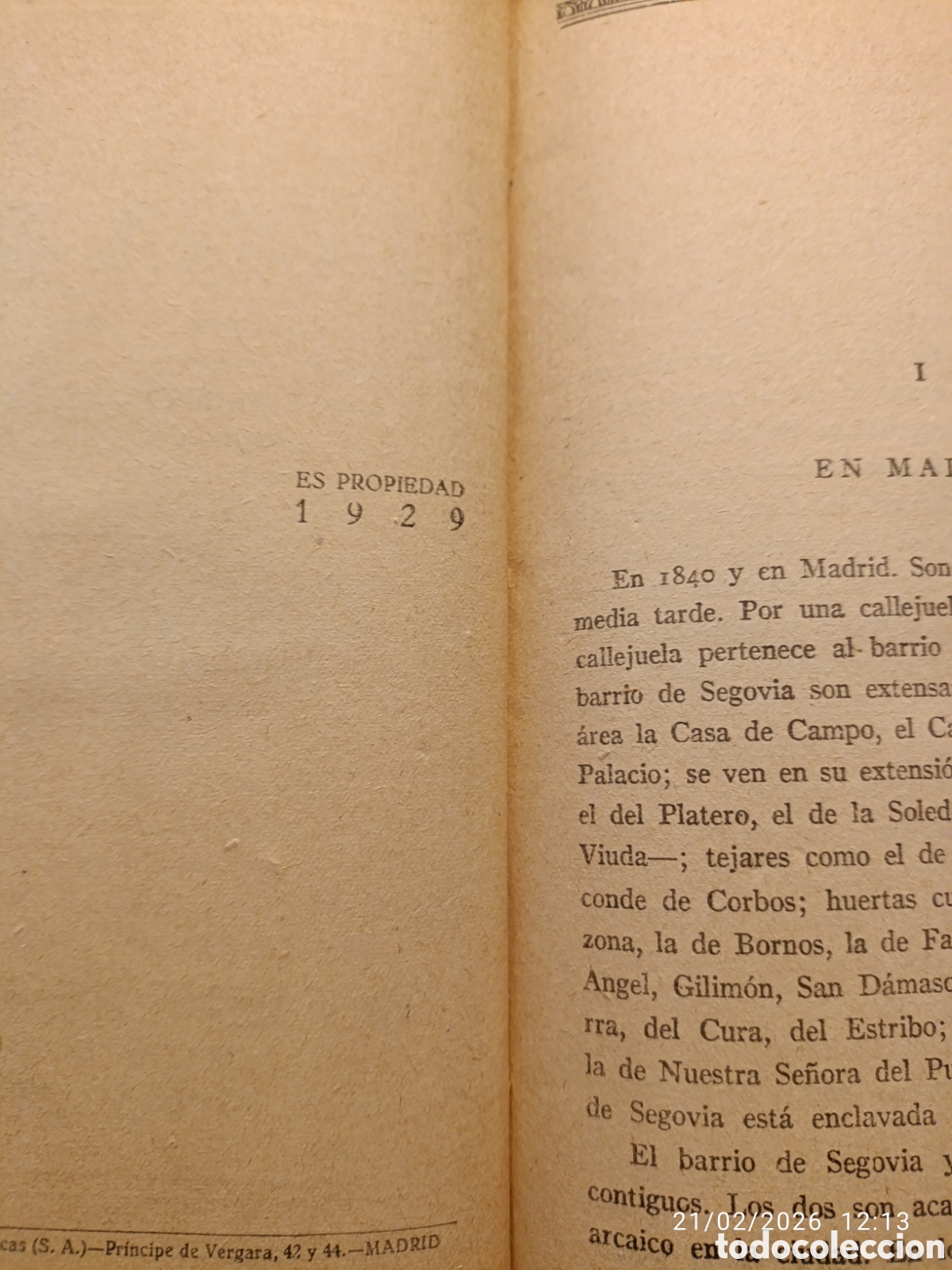 Libros antiguos: Do&ntilde;a In&eacute;s. Azor&iacute;n. 1929 - Foto 2