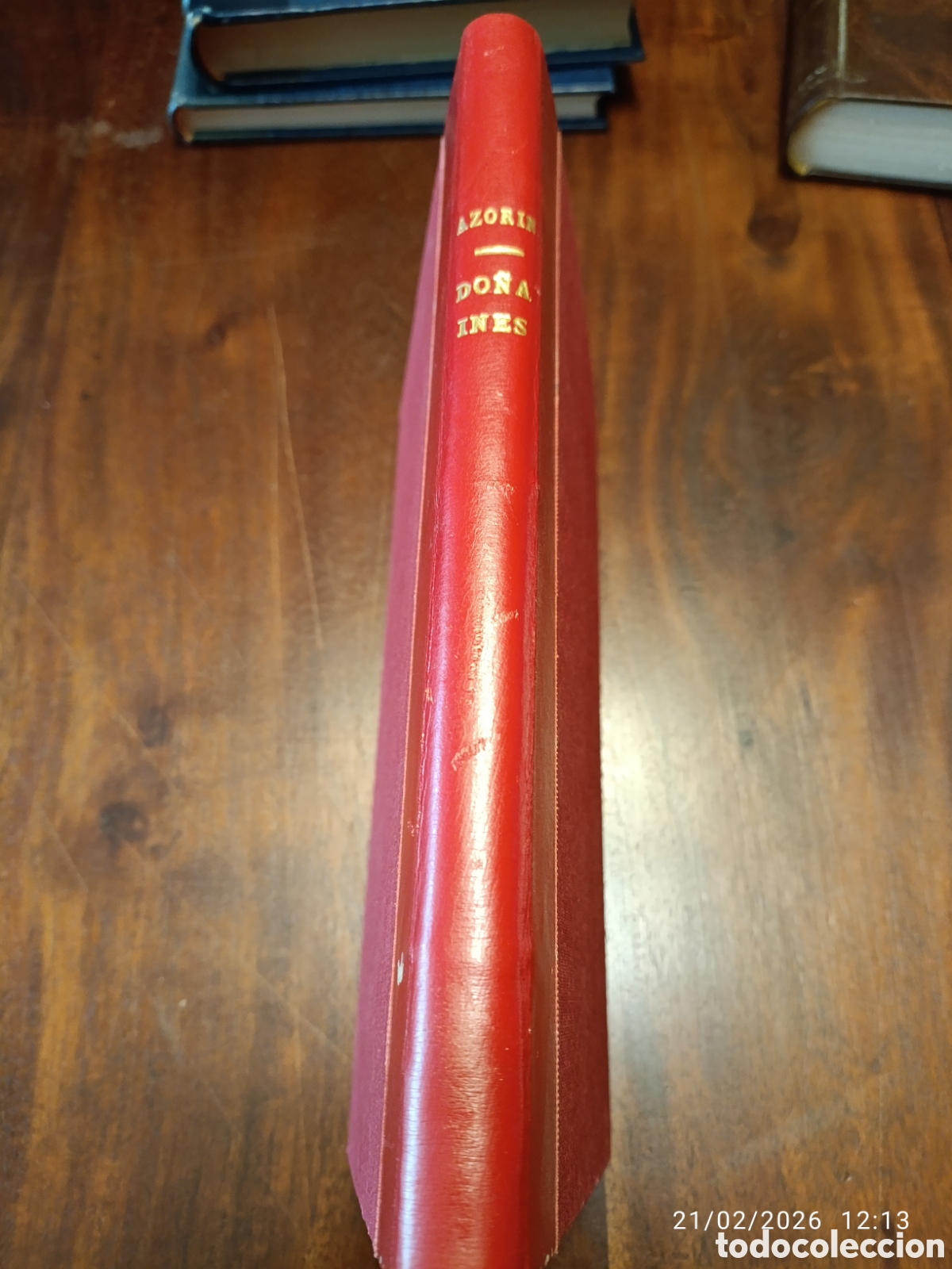 Libros antiguos: Do&ntilde;a In&eacute;s. Azor&iacute;n. 1929 - Foto 3