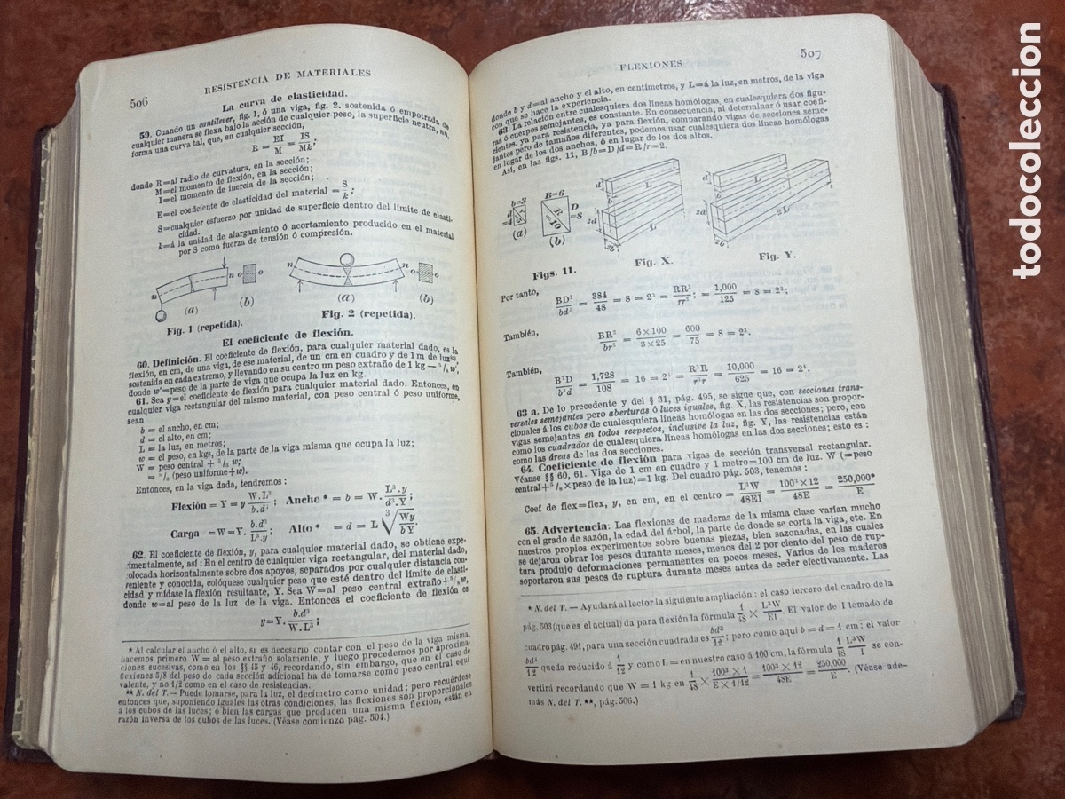 Libros antiguos: Manual del ingeniero Jhon C. Trautwine - Foto 2