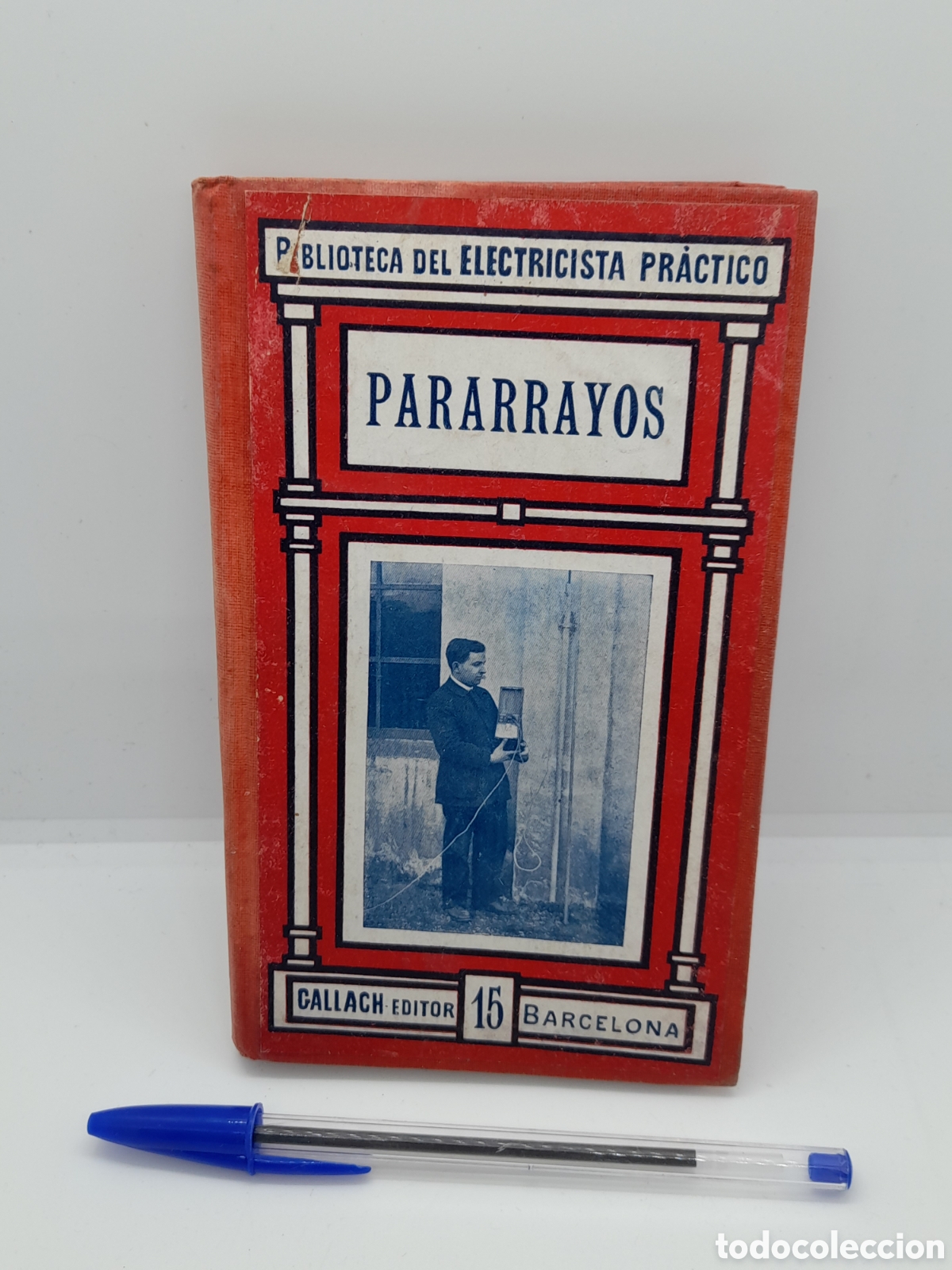 Libros antiguos: BIBLIOTECA DEL ELECTRICISTA PR&Aacute;CTICO. PARARRAYOS. TOMO 15 - Foto 1