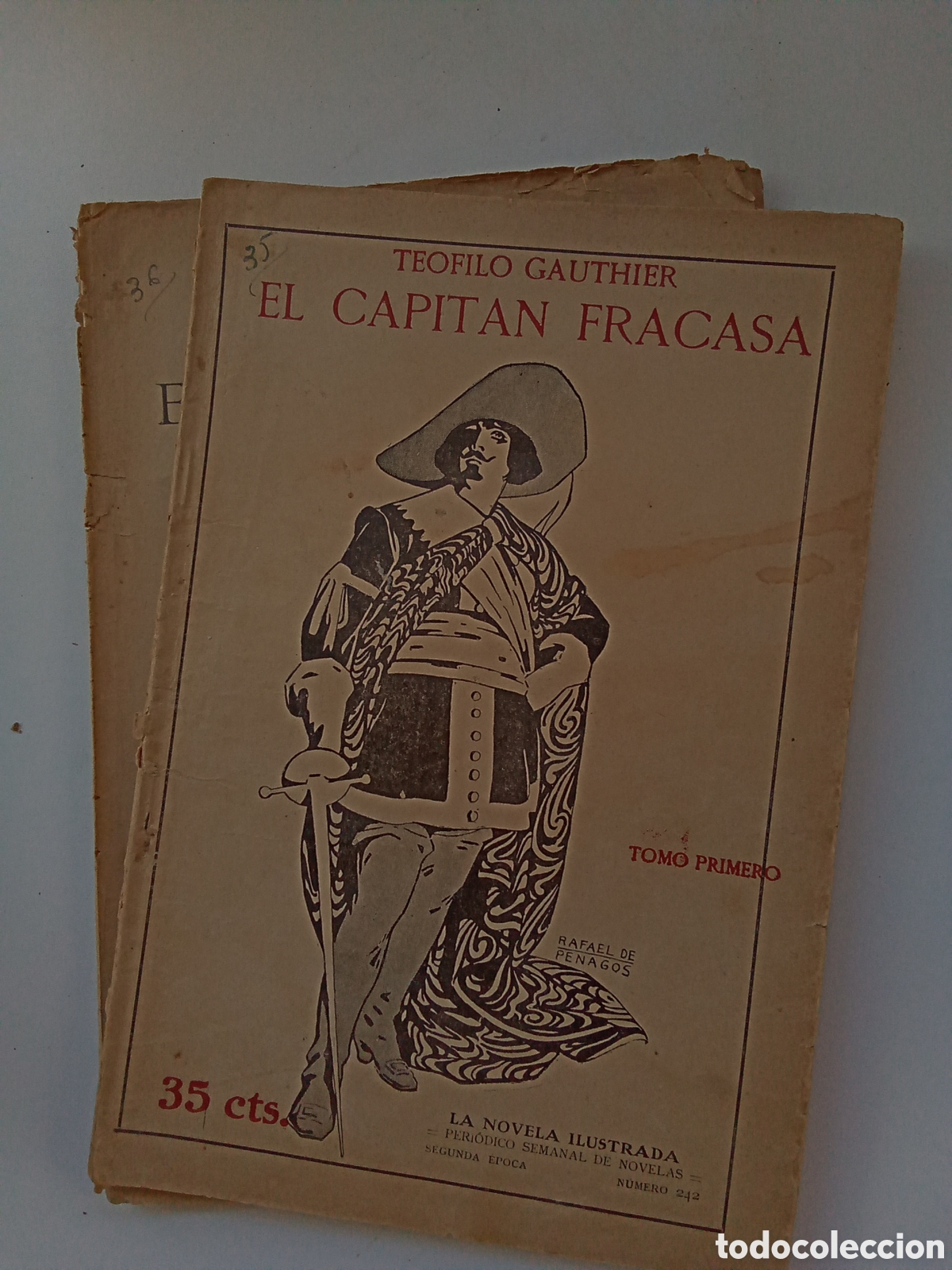 Libros antiguos: EL CAPIT&Aacute;N FRACASA . . YE&Oacute;FILO GAUTHIER - Foto 1