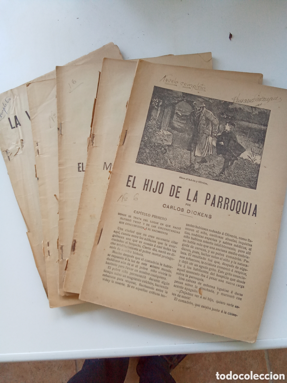 Libros antiguos: LS NOVELA ILUSTRADA .4 EJEMPLARES - Foto 1