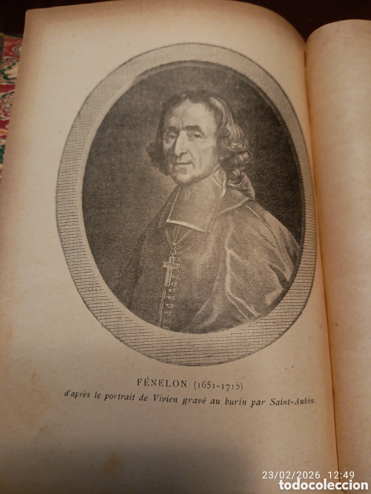 Libros antiguos: Les aventures de Telemaque. Fenelon. Franc&eacute;s - Foto 5