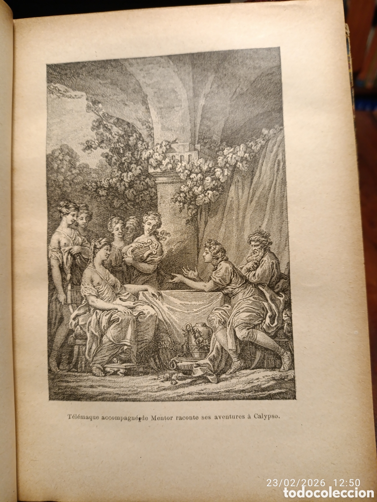 Libros antiguos: Les aventures de Telemaque. Fenelon. Franc&eacute;s - Foto 7