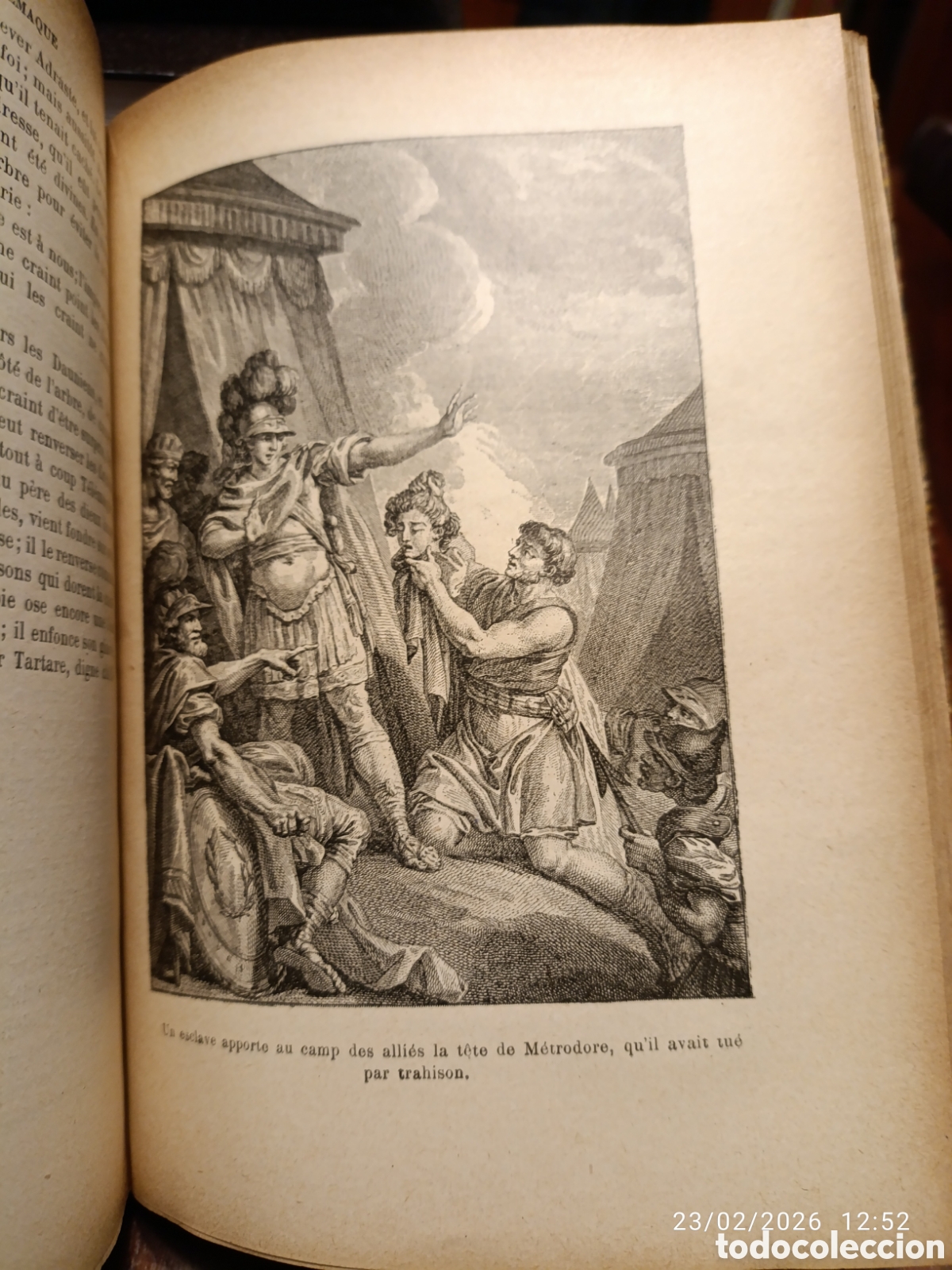 Libros antiguos: Les aventures de Telemaque. Fenelon. Franc&eacute;s - Foto 14