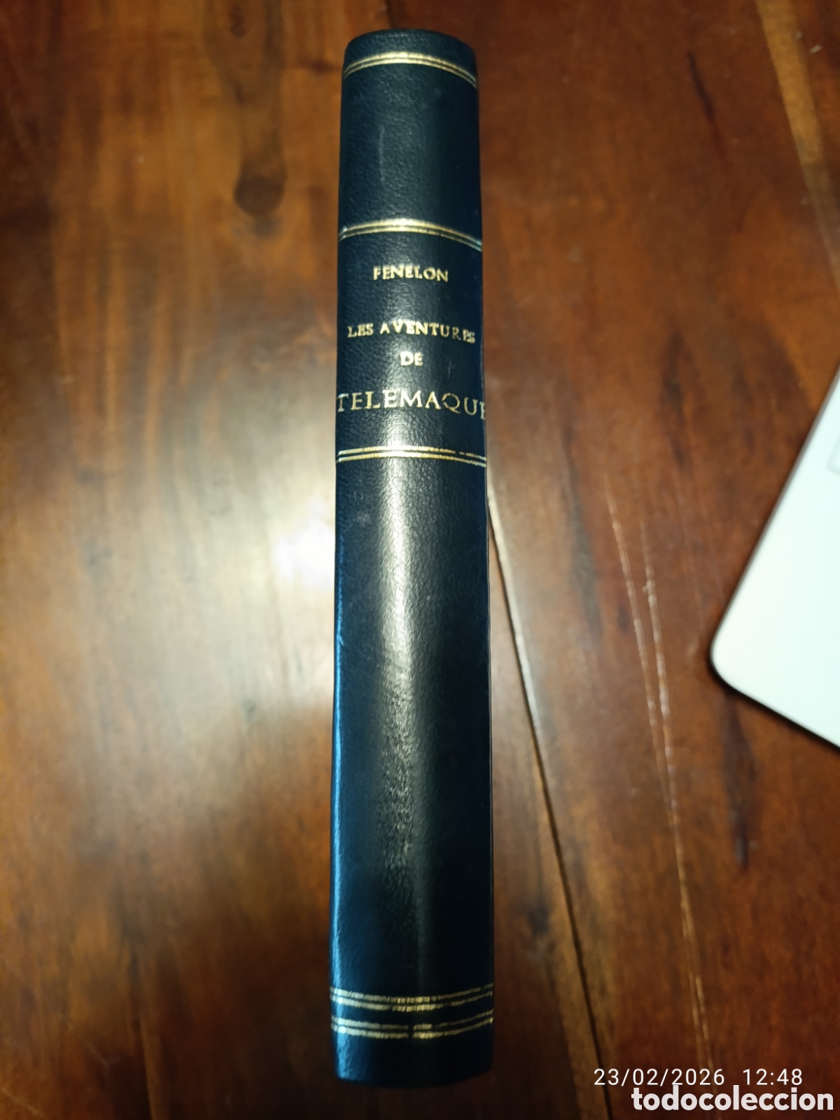 Libros antiguos: Les aventures de Telemaque. Fenelon. Franc&eacute;s - Foto 1