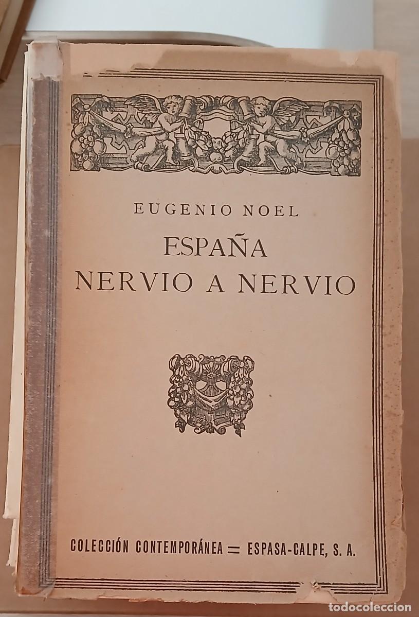 Libros antiguos: Espa&ntilde;a nervio a nervio - Foto 1