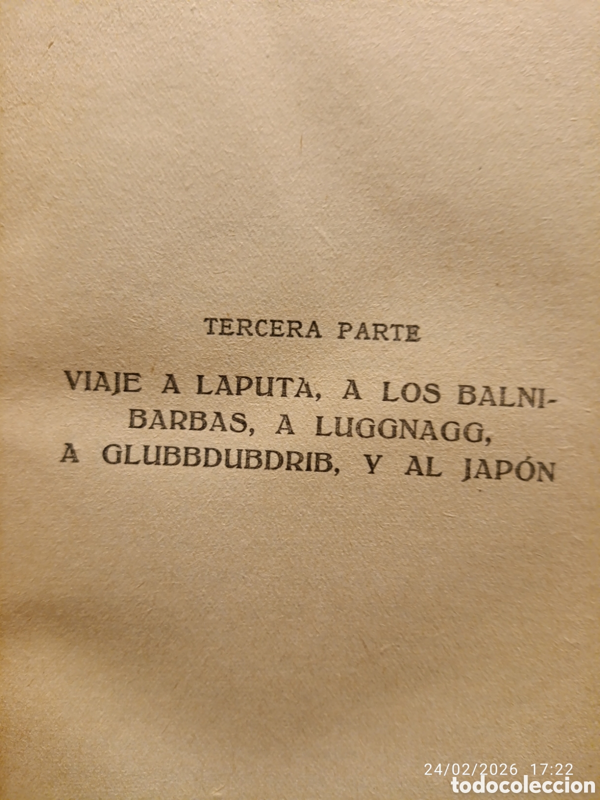 Libros antiguos: Viajes de Gulliver. Jonathan Swift. - Foto 2