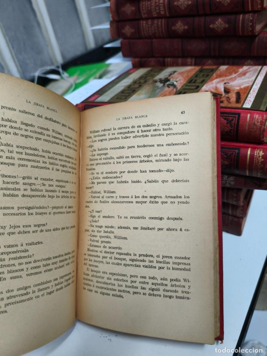 Libros antiguos: La jirafa blanca.- Salgari, Emilio. Maucci. - Foto 4