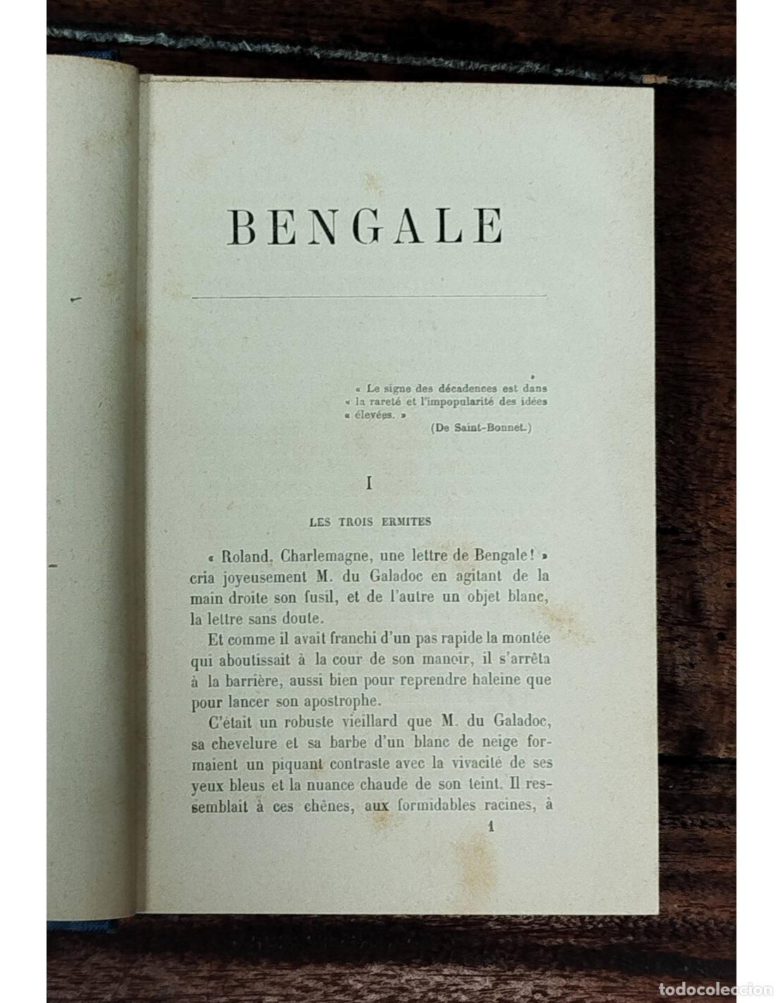 Libros antiguos: BENGALE. FLEURIOT, Z&eacute;na&iuml;de. Librairie Hachette. 1898. - Foto 4
