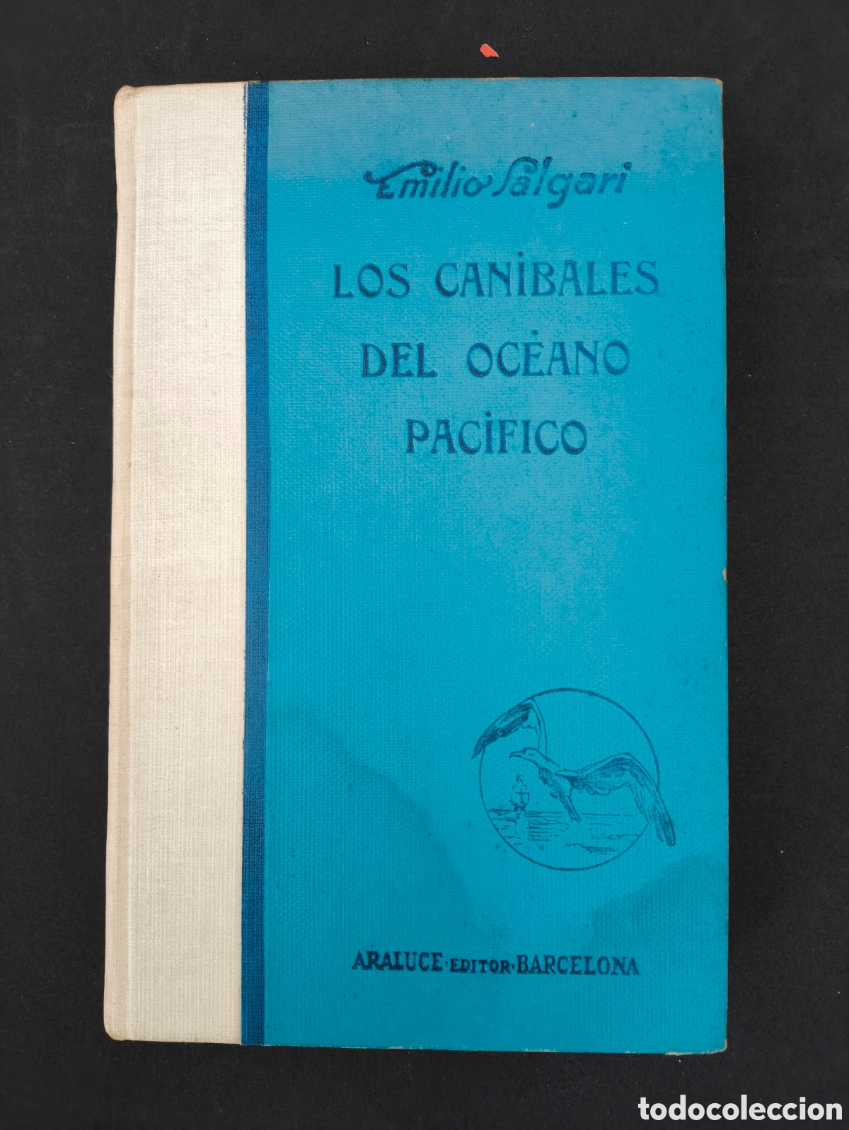 Libros antiguos: Los canibales del oc&eacute;ano pacifico Emilio Salgari - Foto 1
