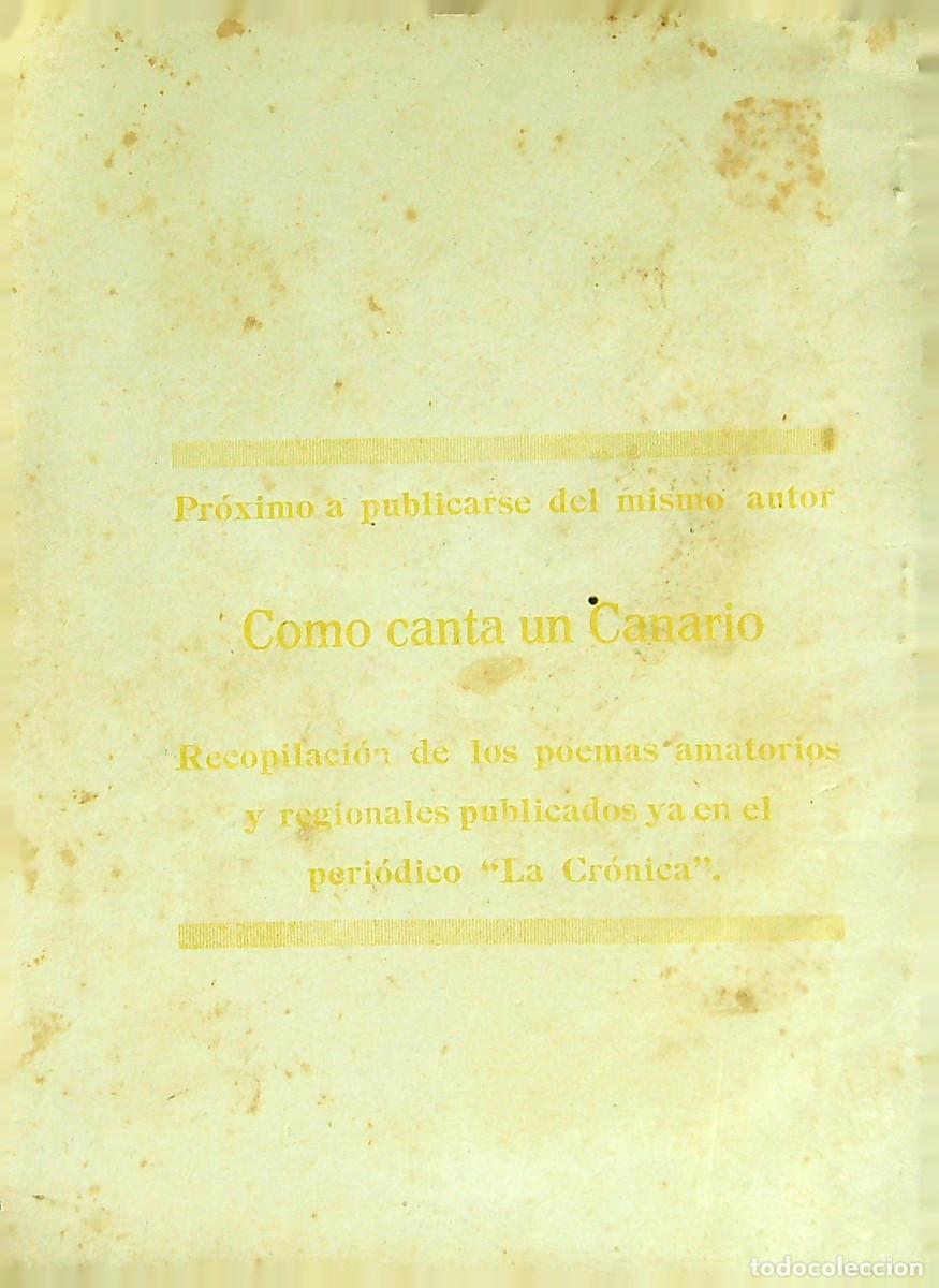 Libros antiguos: LA CONVERSI&Oacute;N DE GUADAFRA - B. ROMERO SP&Iacute;NOLA - 1931 - CANARIAS - Foto 3