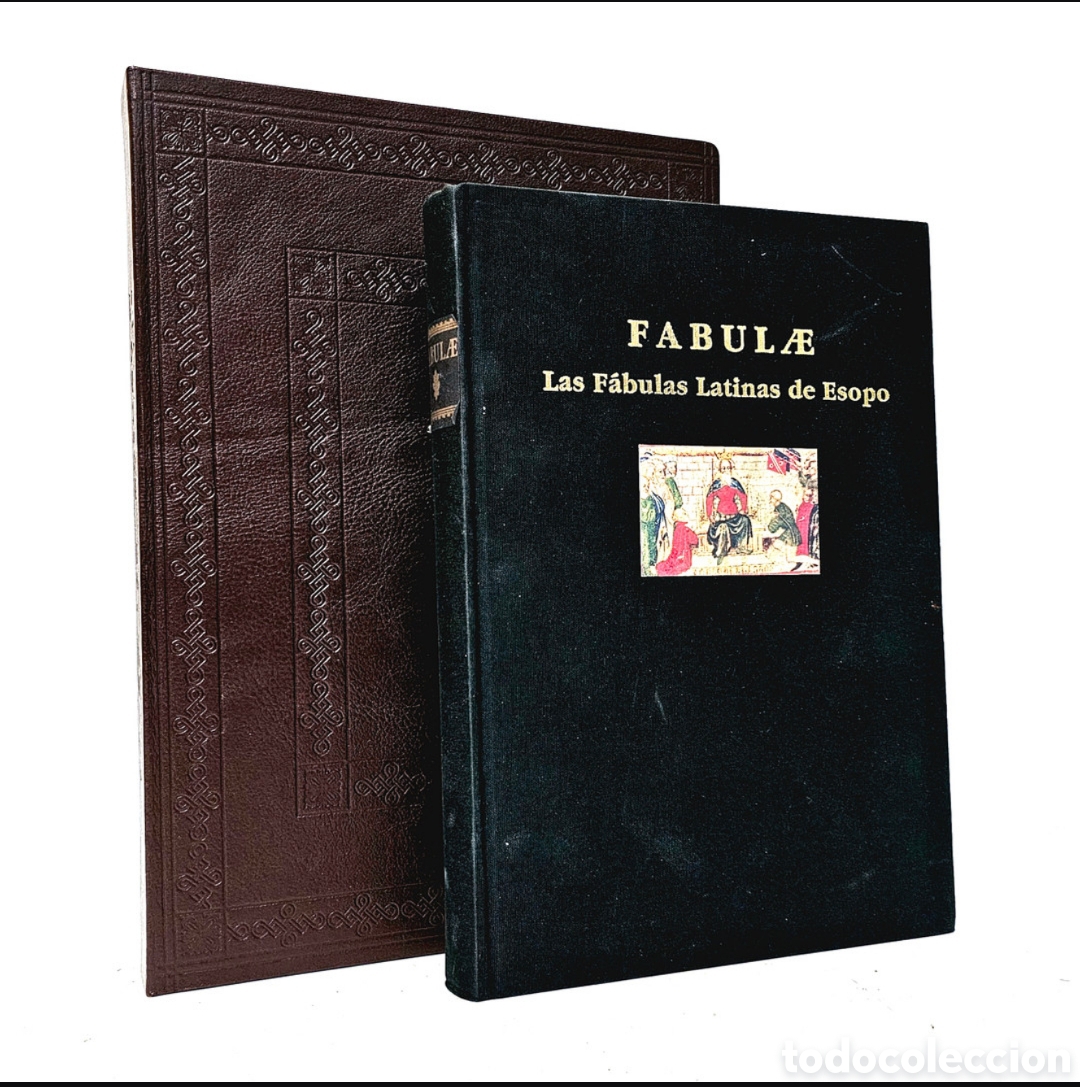 Libros antiguos: LIBRO FACS&Iacute;MIL LAS F&Aacute;BULAS DE ESOPO - Foto 1