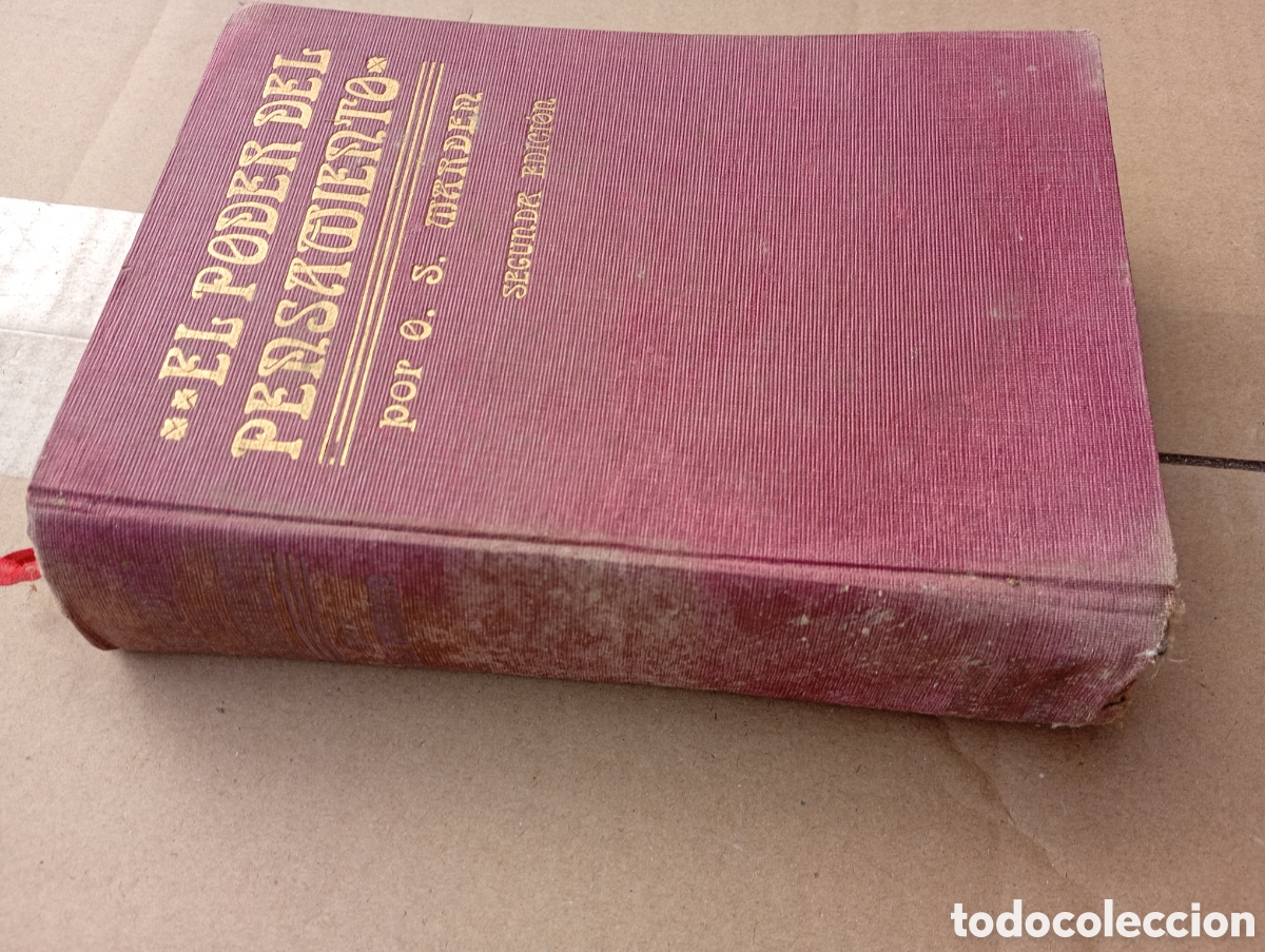 Libros antiguos: El poder del pensamiento warden 1919 - Foto 2