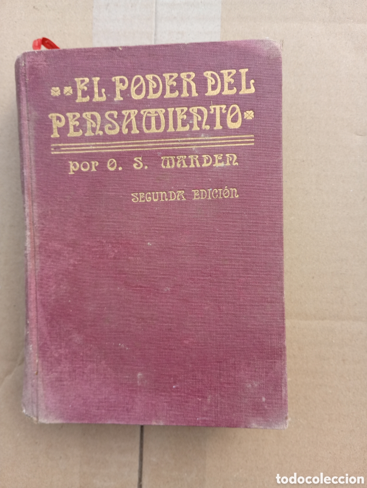 Libros antiguos: El poder del pensamiento warden 1919 - Foto 1