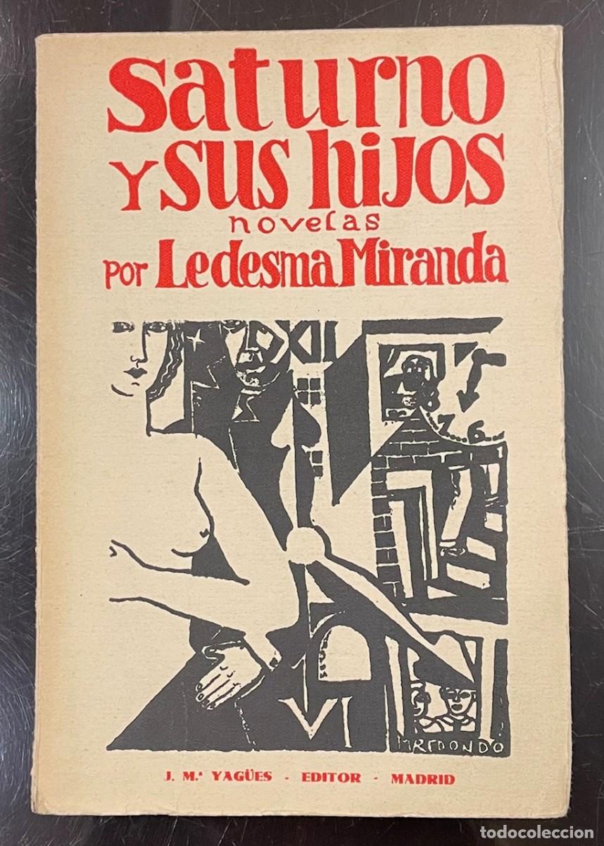 Libros antiguos: Saturno y sus hijos. Ledesma Miranda - Foto 1