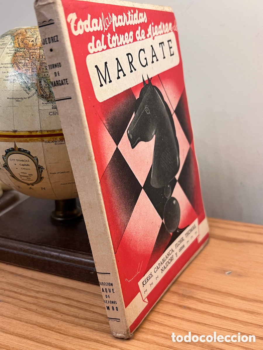 Libros antiguos: MARGATE 1939. TORNEO INTERNACIONAL DE AJEDREZ - Foto 2