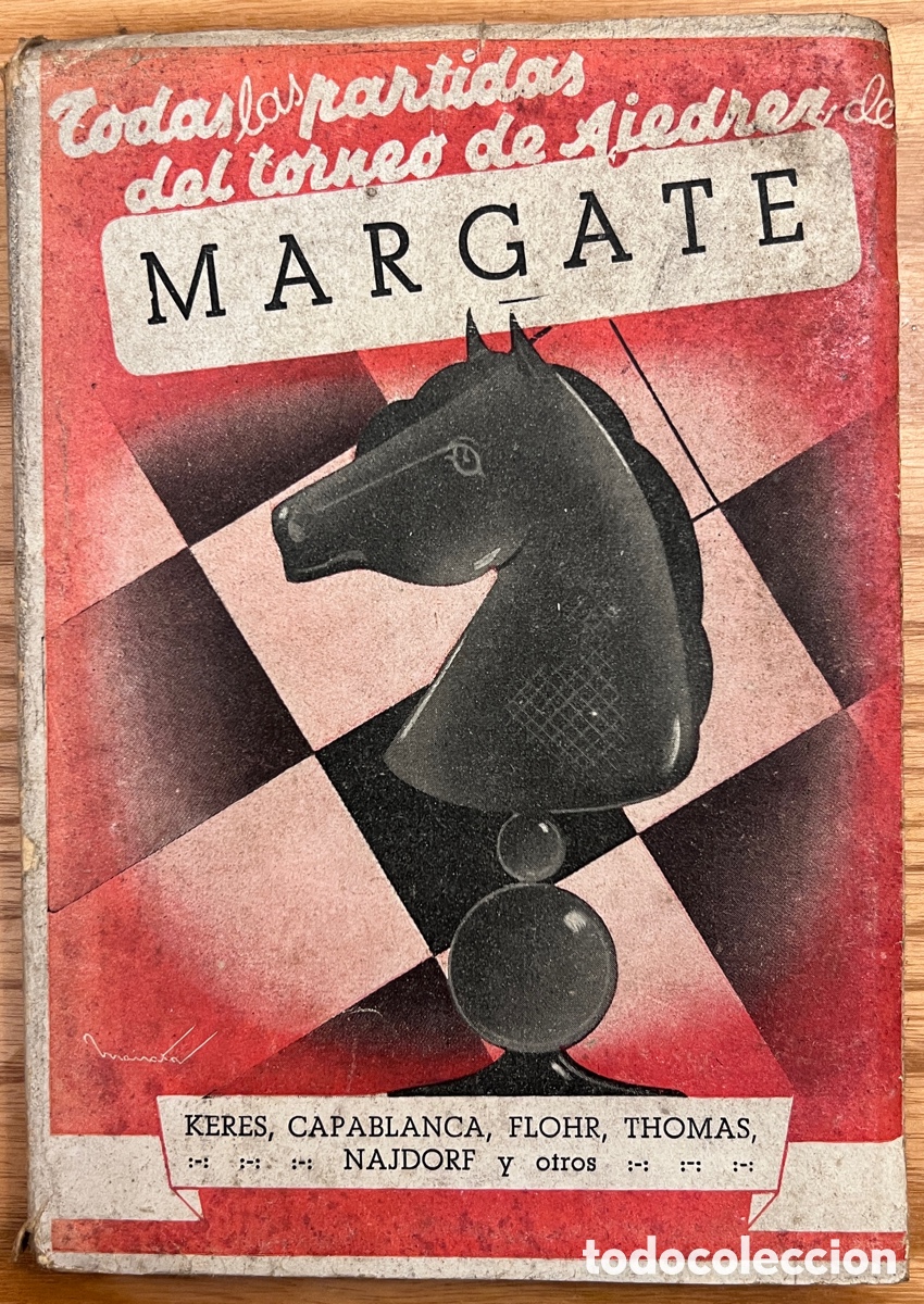 Libros antiguos: MARGATE 1939. TORNEO INTERNACIONAL DE AJEDREZ - Foto 8