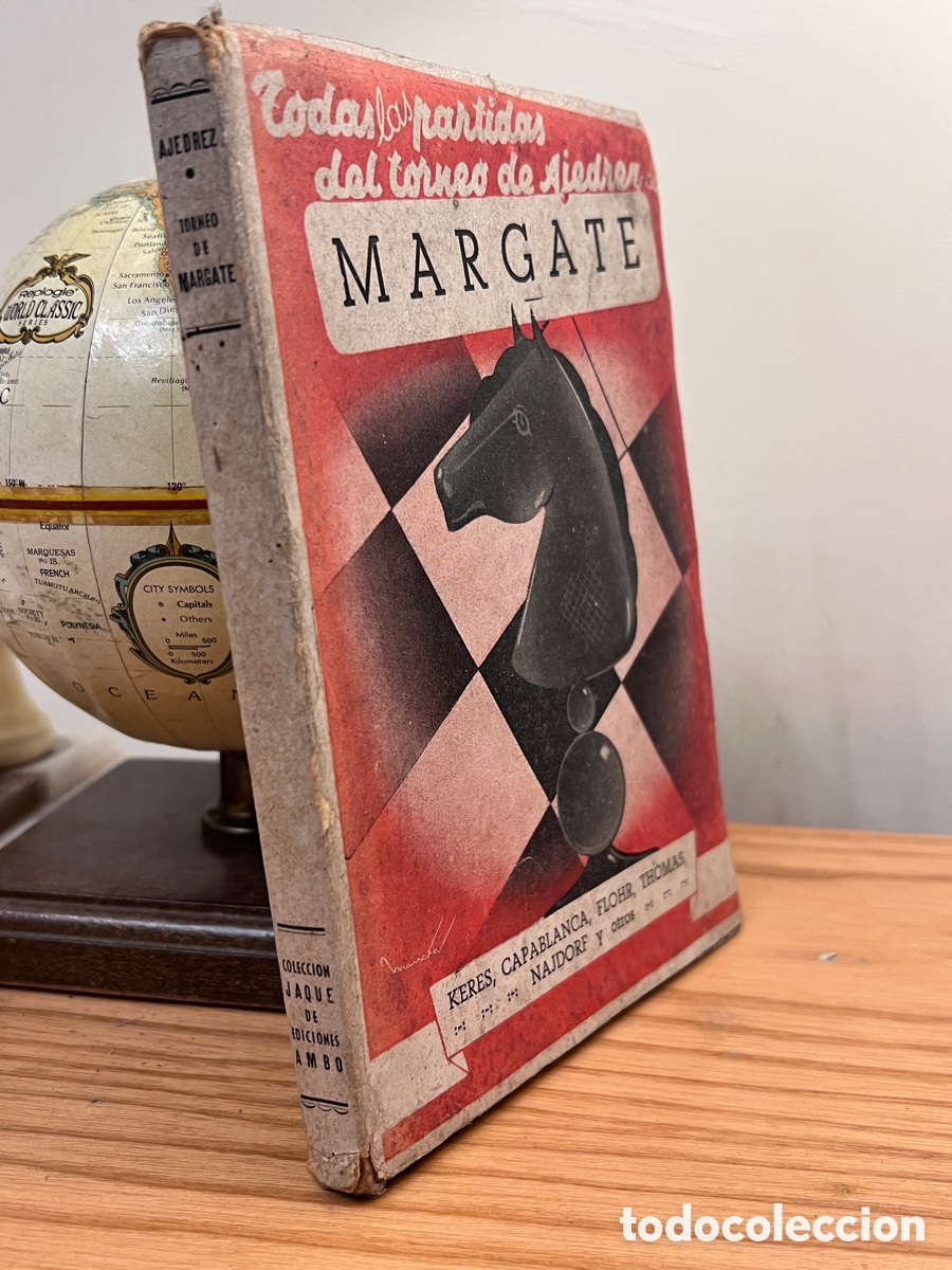 Libros antiguos: MARGATE 1939. TORNEO INTERNACIONAL DE AJEDREZ - Foto 9