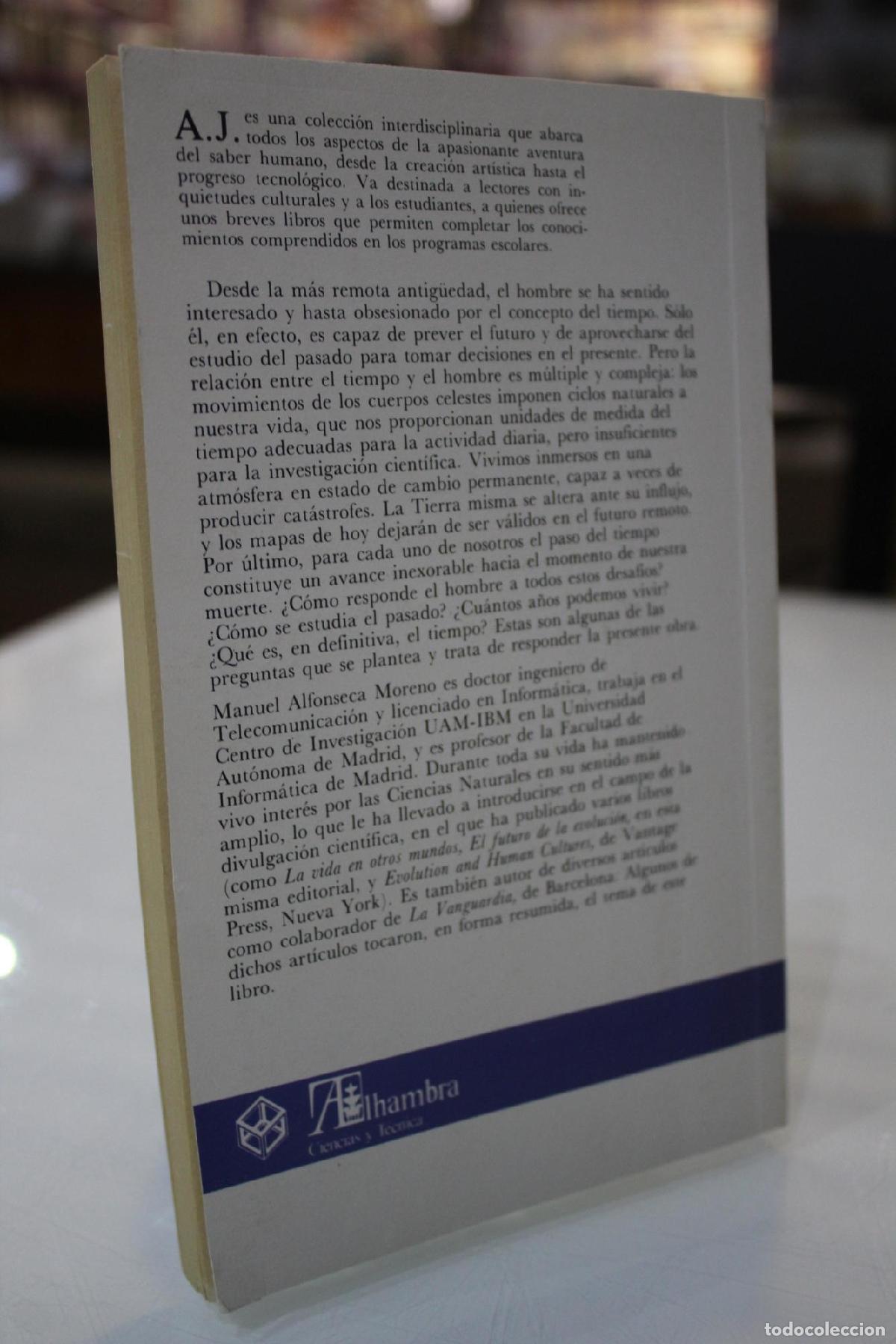 Libros antiguos: El tiempo y el hombre - Alfonseca, Manuel - Foto 2