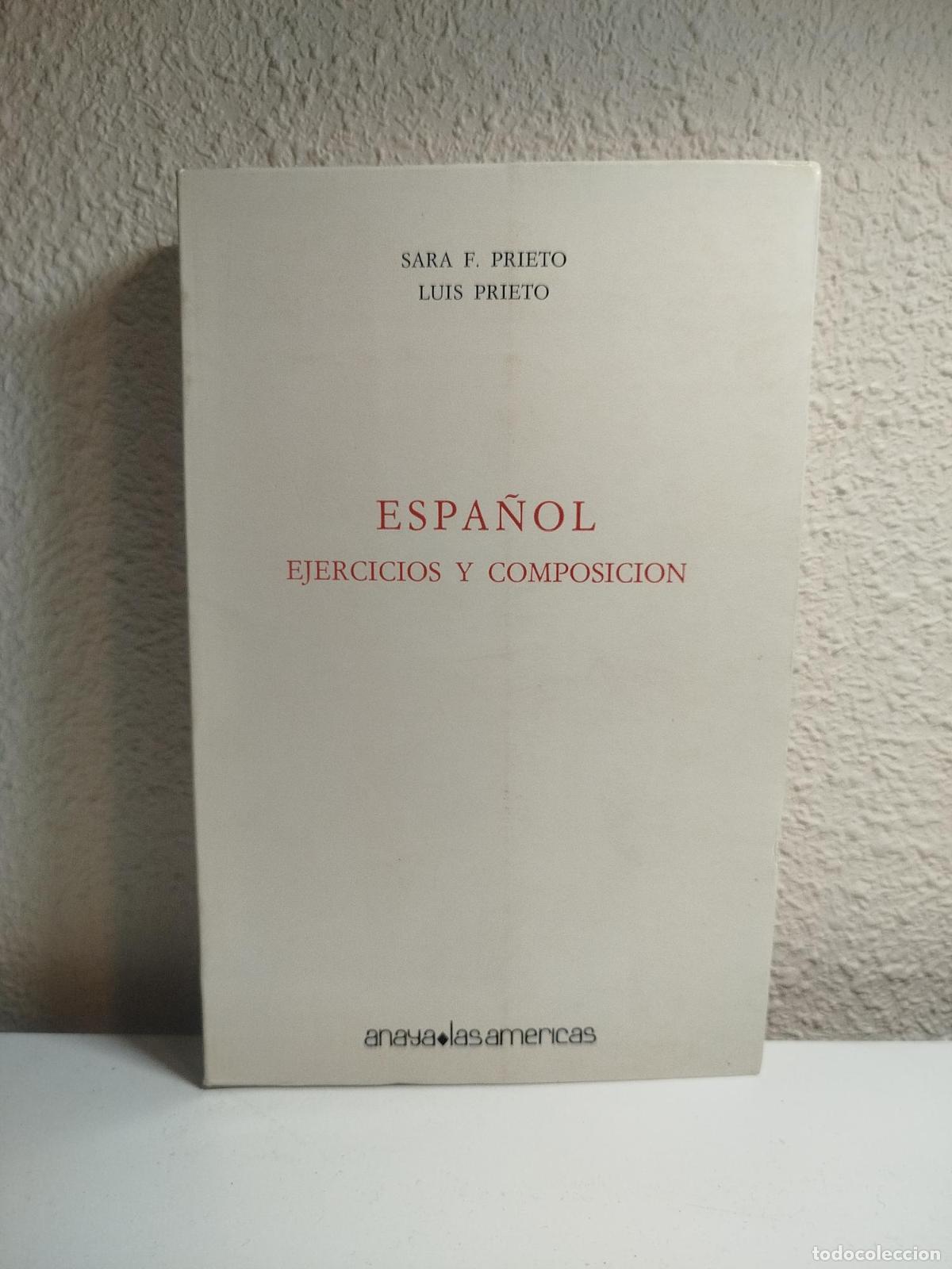 Libros antiguos: Espa&ntilde;ol. Ejercicios y composici&oacute;n - Sara F. Prieto - Foto 1
