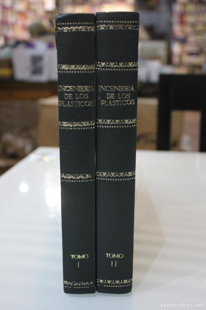 Libros antiguos: Ingenier&iacute;a de los pl&aacute;sticos. 2 vol&uacute;menes. - Anguita Delgado, Ramon.