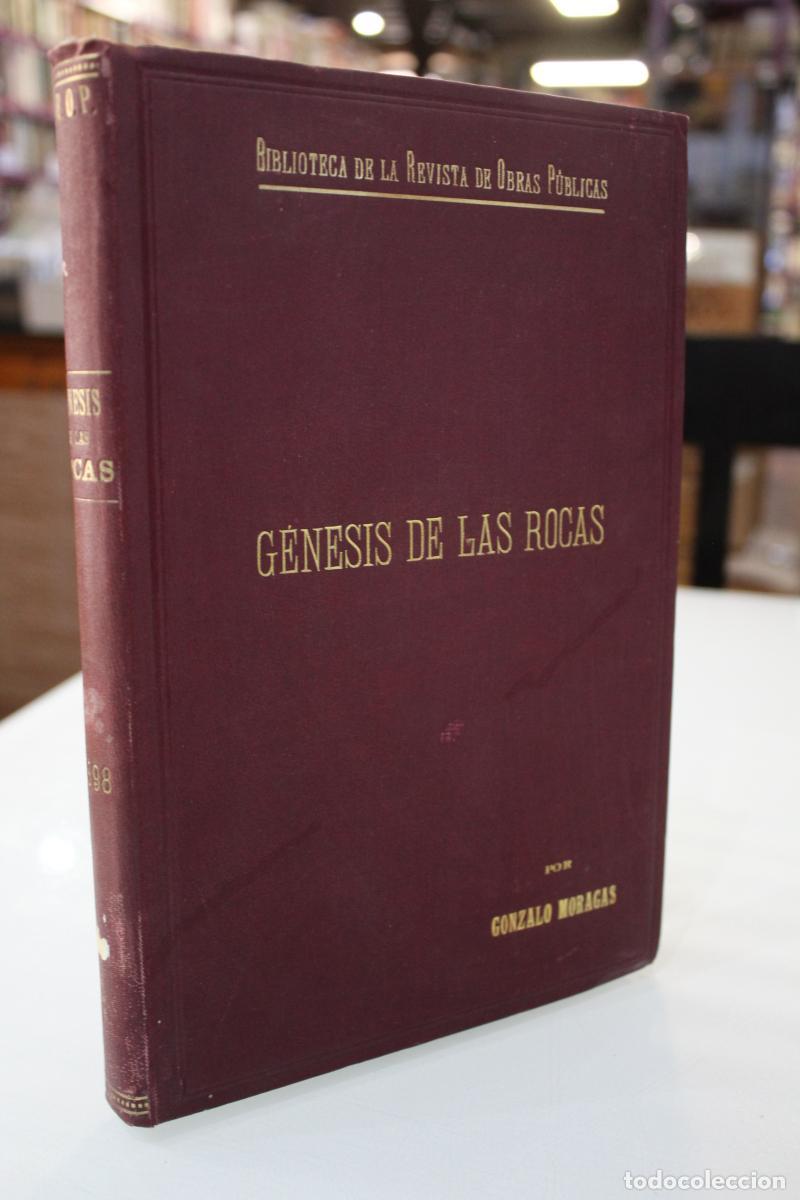 Libros antiguos: G&eacute;nesis de las rocas. - Moragas, Gonzalo. - Foto 1