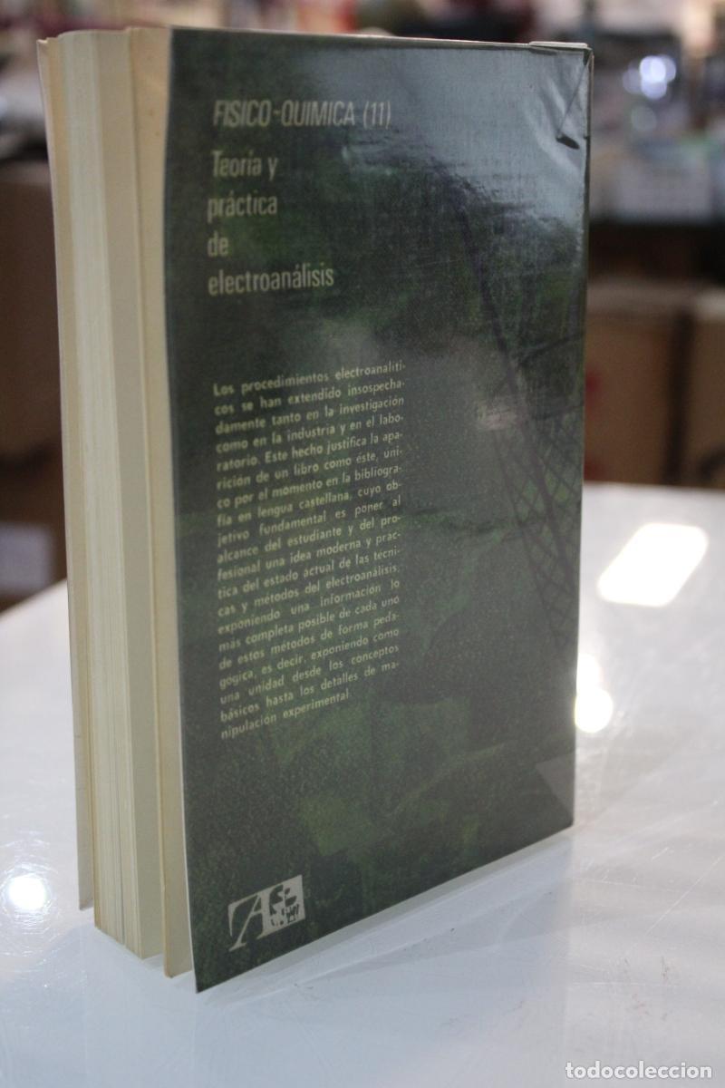 Libros antiguos: Teor&iacute;a y pr&aacute;ctica de electroan&aacute;lisis. - Almagro Huertas, V. - Foto 2