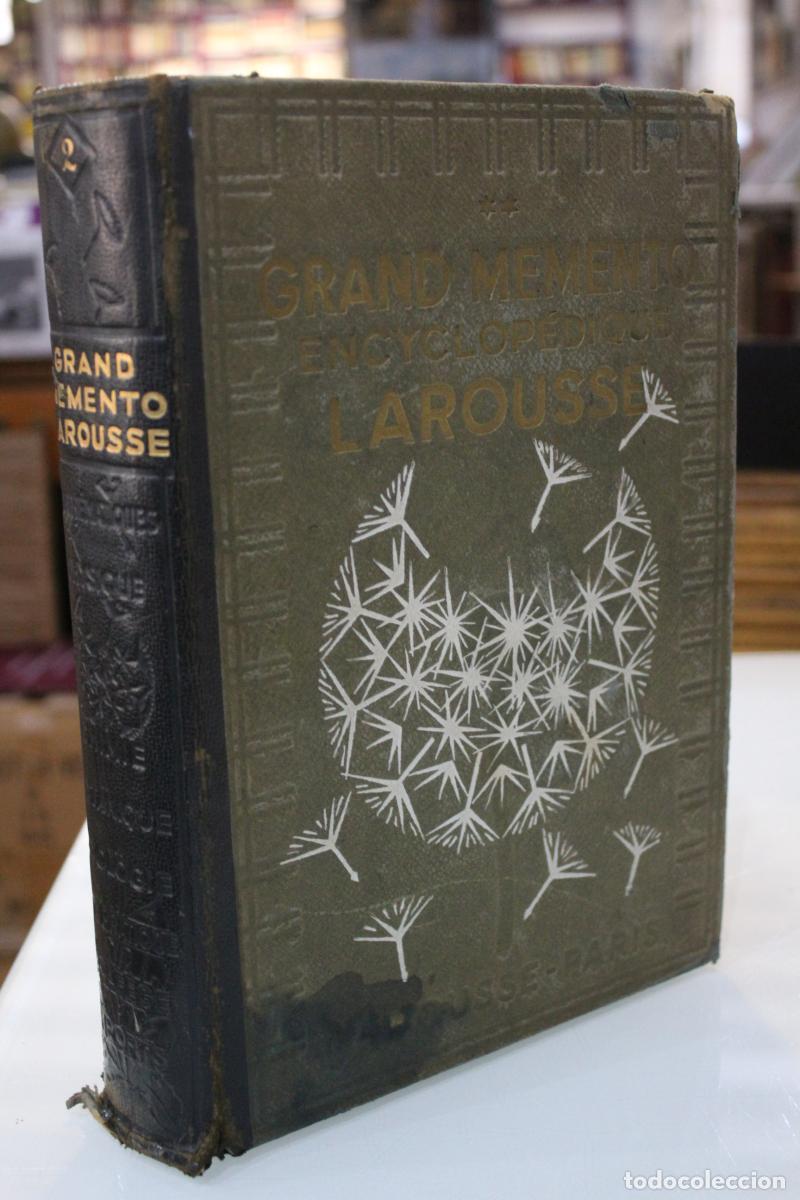 Antiquarische B&uuml;cher: Grand M&eacute;mento Enciclop&eacute;dique Larousse. Tome second - Aug&eacute;, Paul