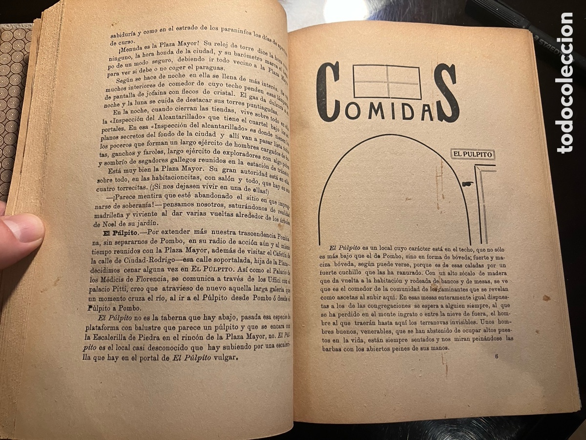Libros antiguos: Pombo por Ram&oacute;n Gomez de la Serna 1918 - Foto 6
