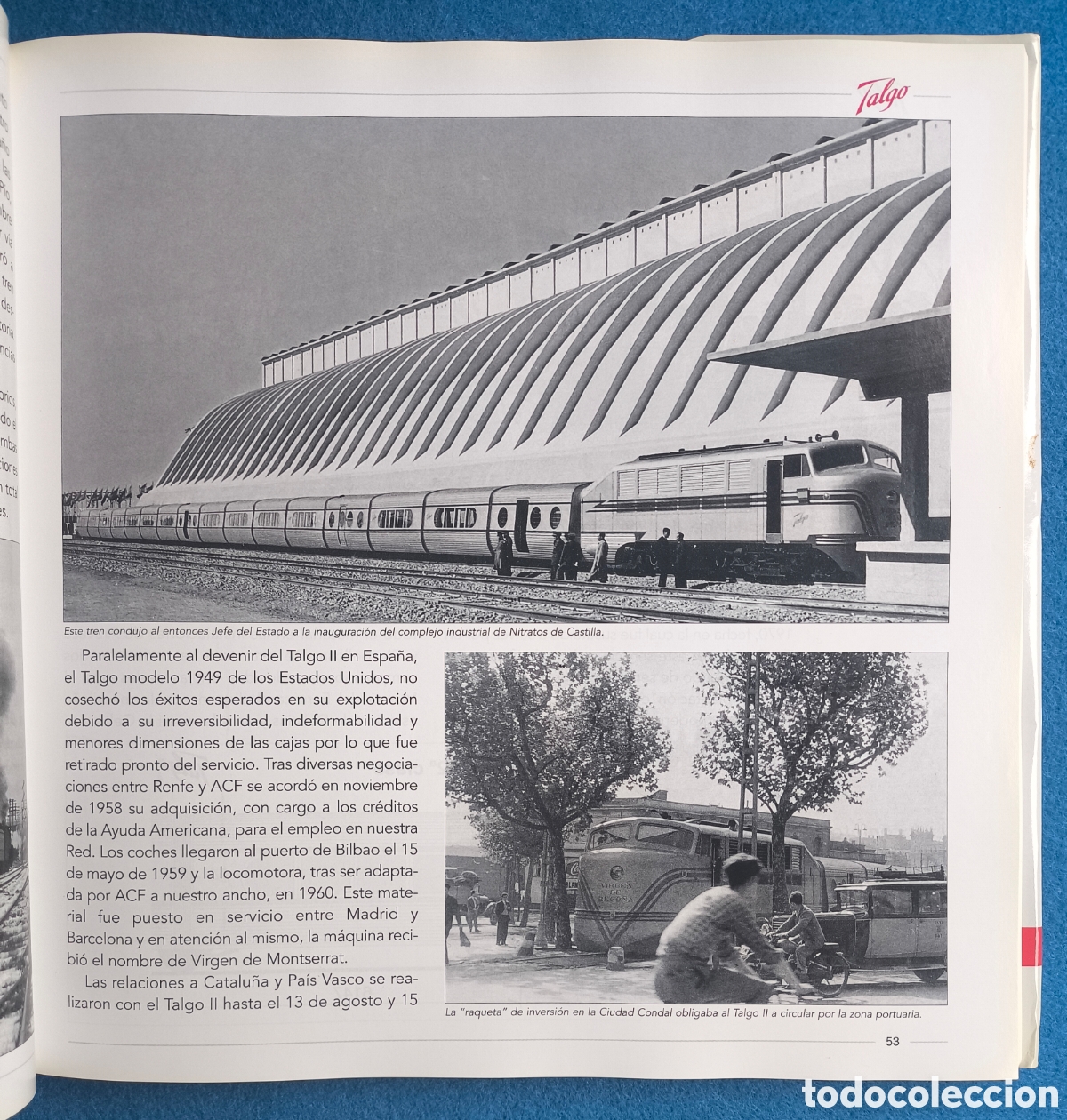 Libros antiguos: TALGO TREN HISTORIA LIBRO DESCATALOGADO - Foto 4