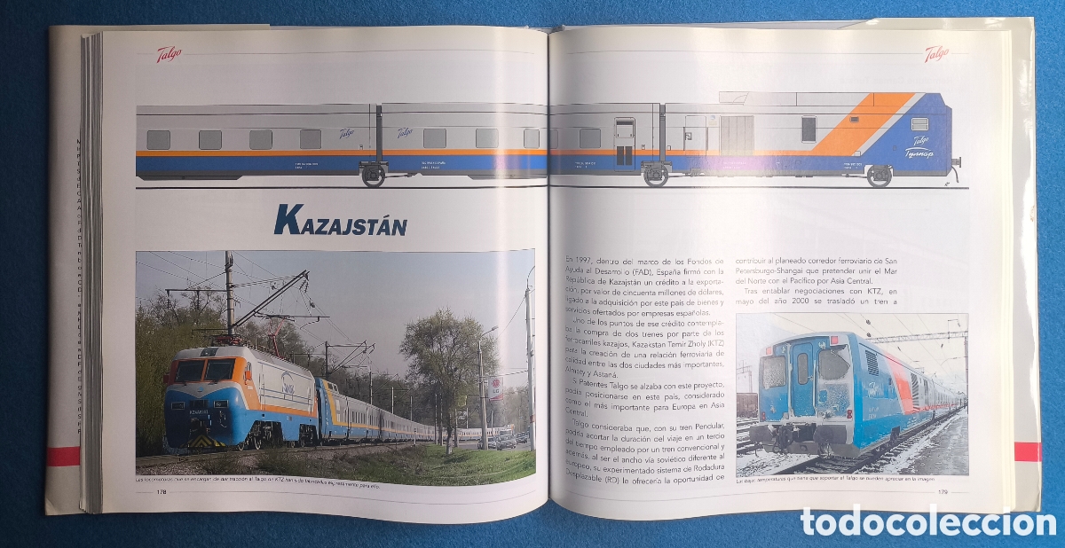 Libros antiguos: TALGO TREN HISTORIA LIBRO DESCATALOGADO - Foto 6