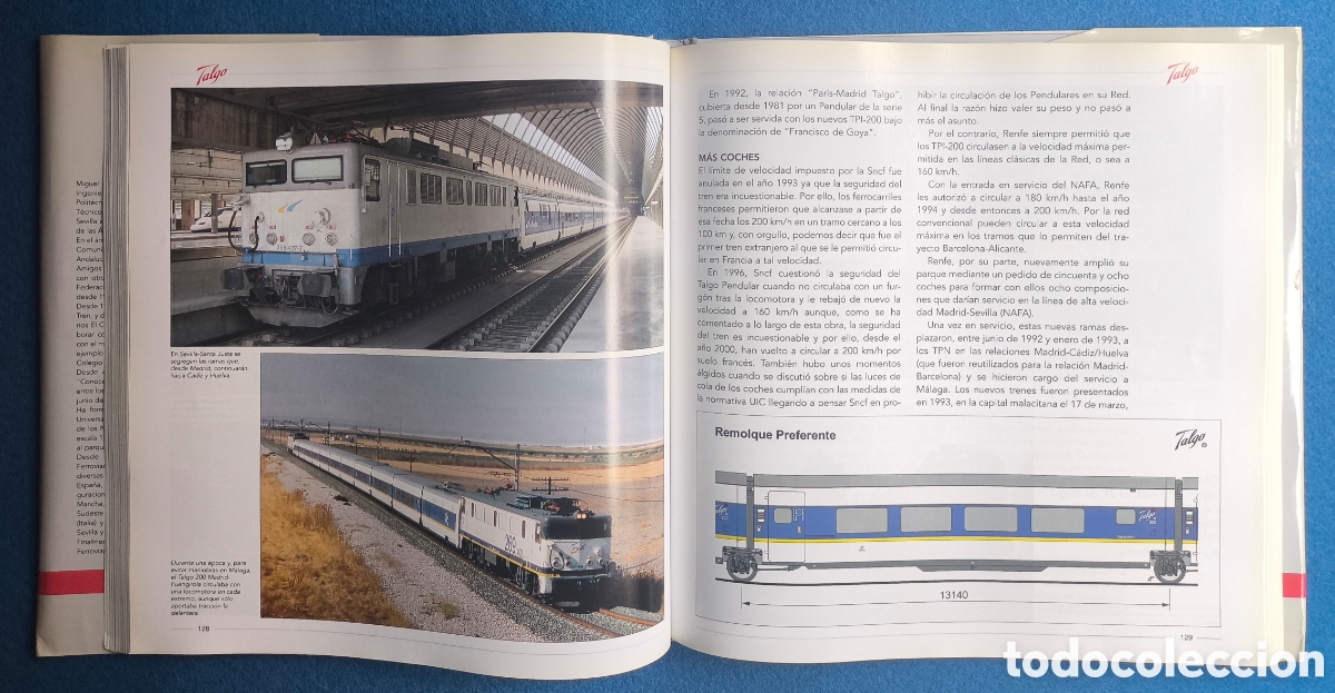 Libros antiguos: TALGO TREN HISTORIA LIBRO DESCATALOGADO - Foto 7