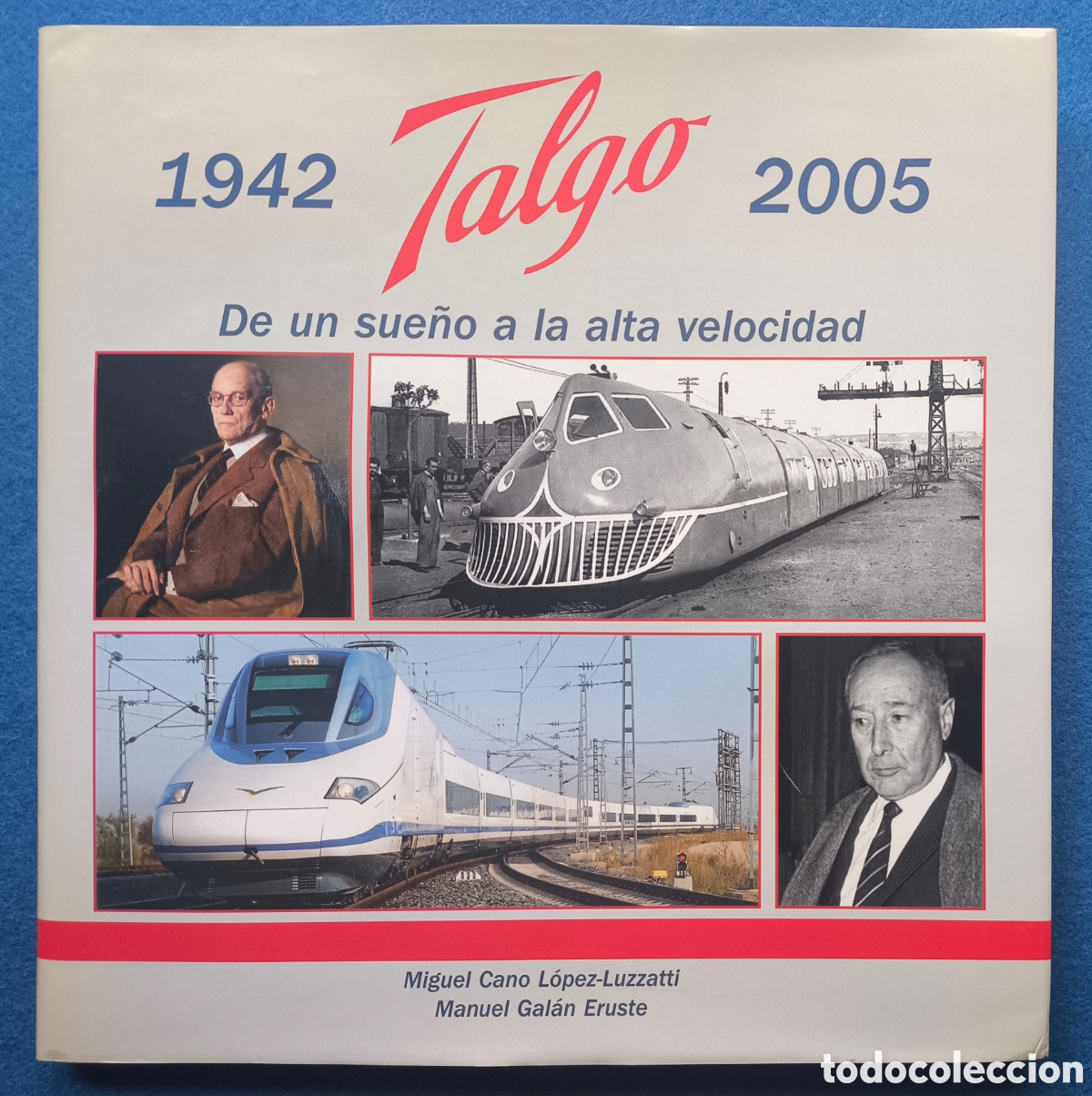 Libros antiguos: TALGO TREN HISTORIA LIBRO DESCATALOGADO - Foto 1