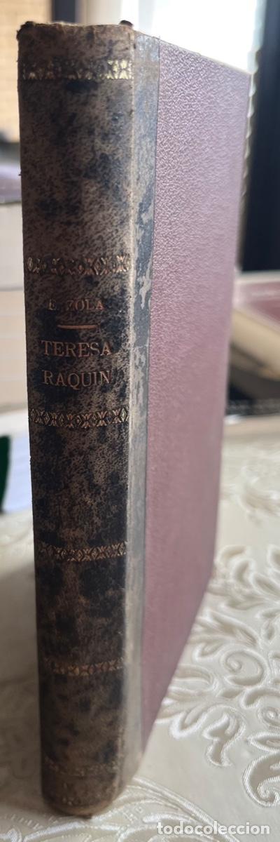 Libros antiguos: Zola, Emilio.- Teresa Raquin - Foto 1