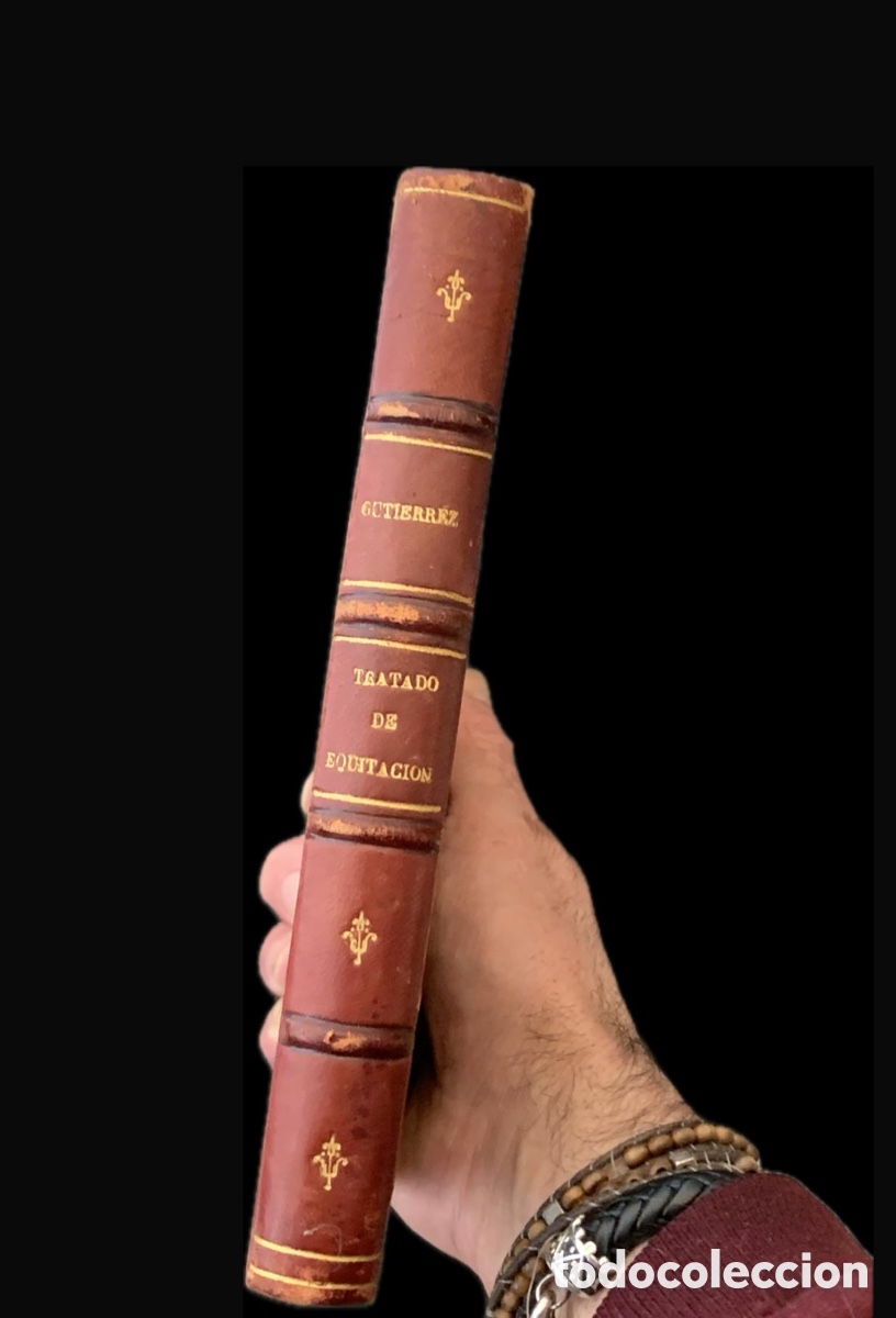 Libros antiguos: TRATADO DE EQUITACI&Oacute;N. Manuel Guti&eacute;rrez Herr&aacute;n.1863 - Foto 2