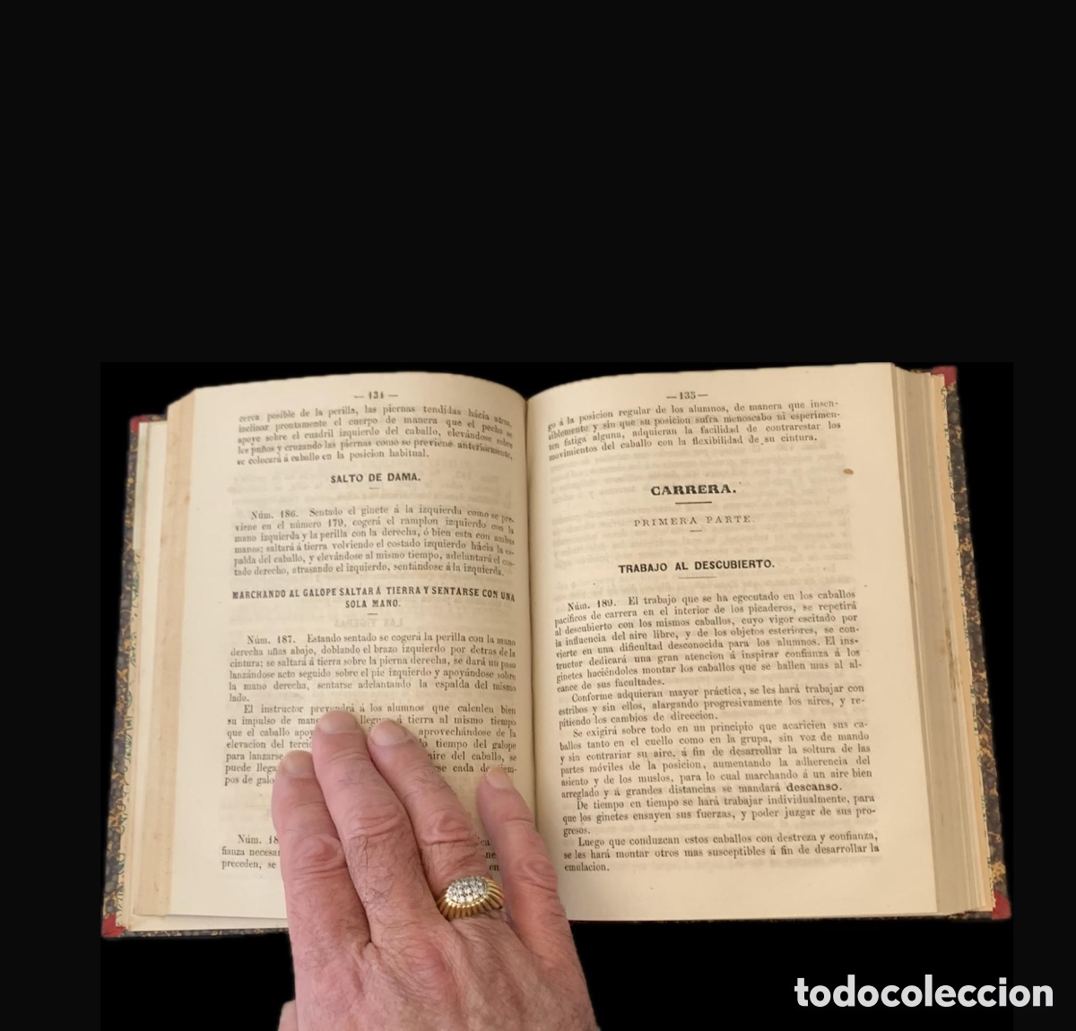 Libros antiguos: TRATADO DE EQUITACI&Oacute;N. Manuel Guti&eacute;rrez Herr&aacute;n.1863 - Foto 5