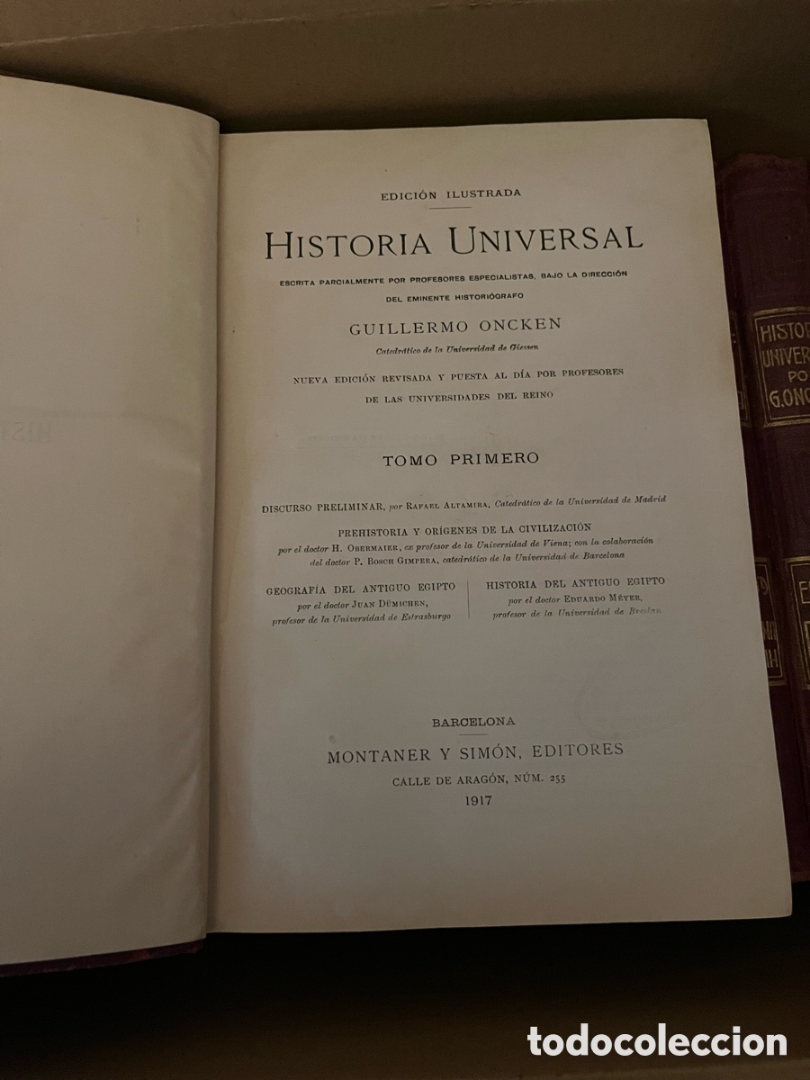 Libros antiguos: Historia Universal G. Oncken . Obra Completa - Foto 3