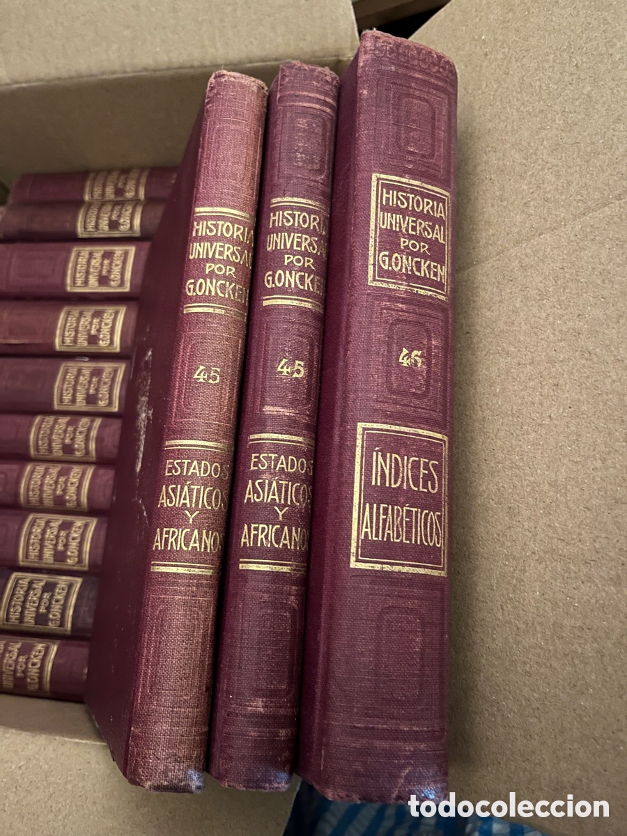 Libros antiguos: Historia Universal G. Oncken . Obra Completa - Foto 8