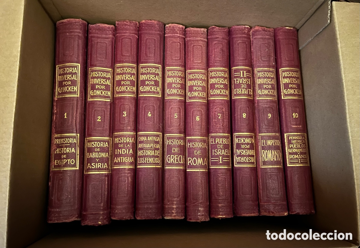 Libros antiguos: Historia Universal G. Oncken . Obra Completa - Foto 1