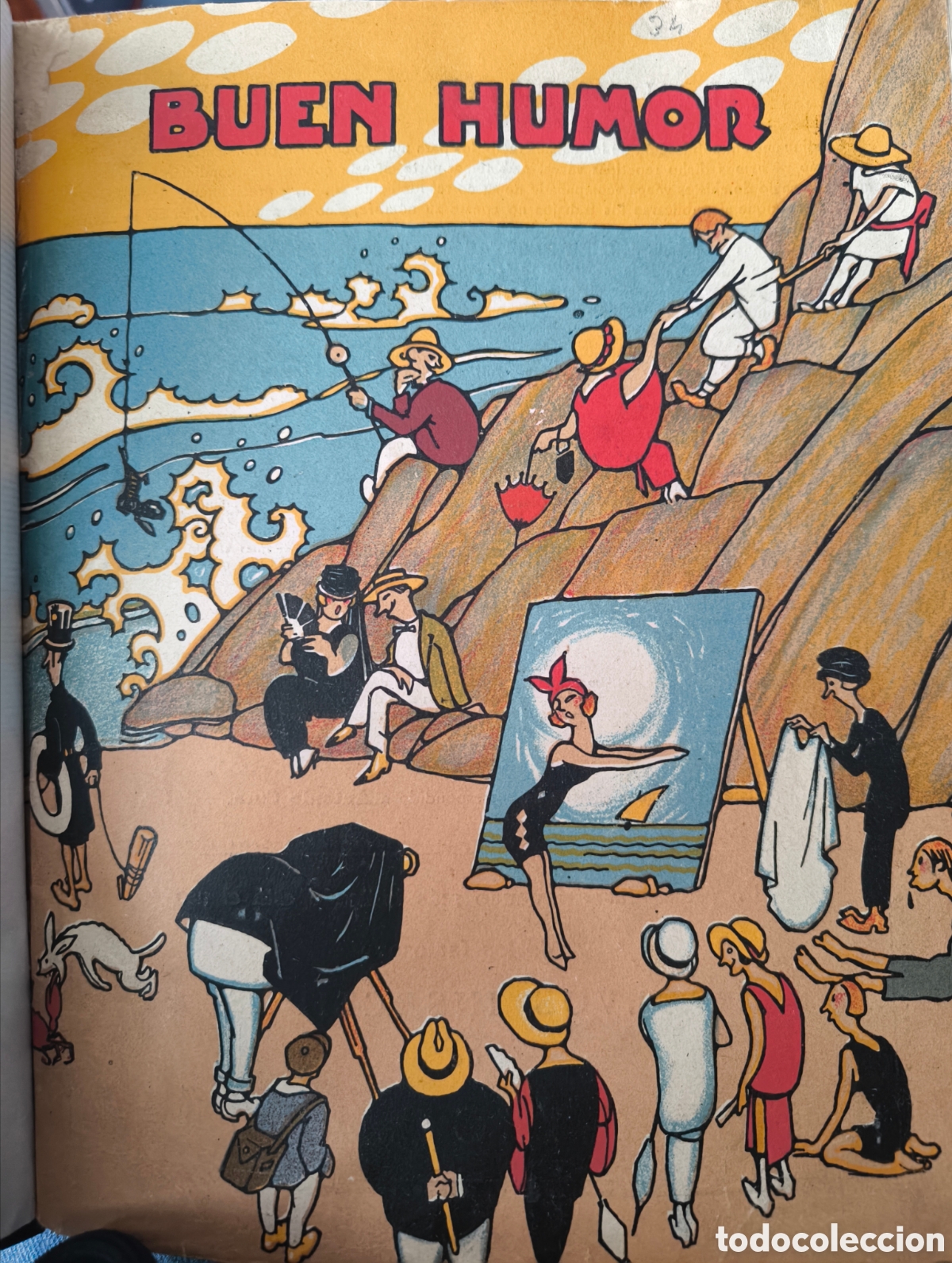 Libros antiguos: LIBRO TEBEO/COMIC BUEN HUMOR 1922 - Foto 4