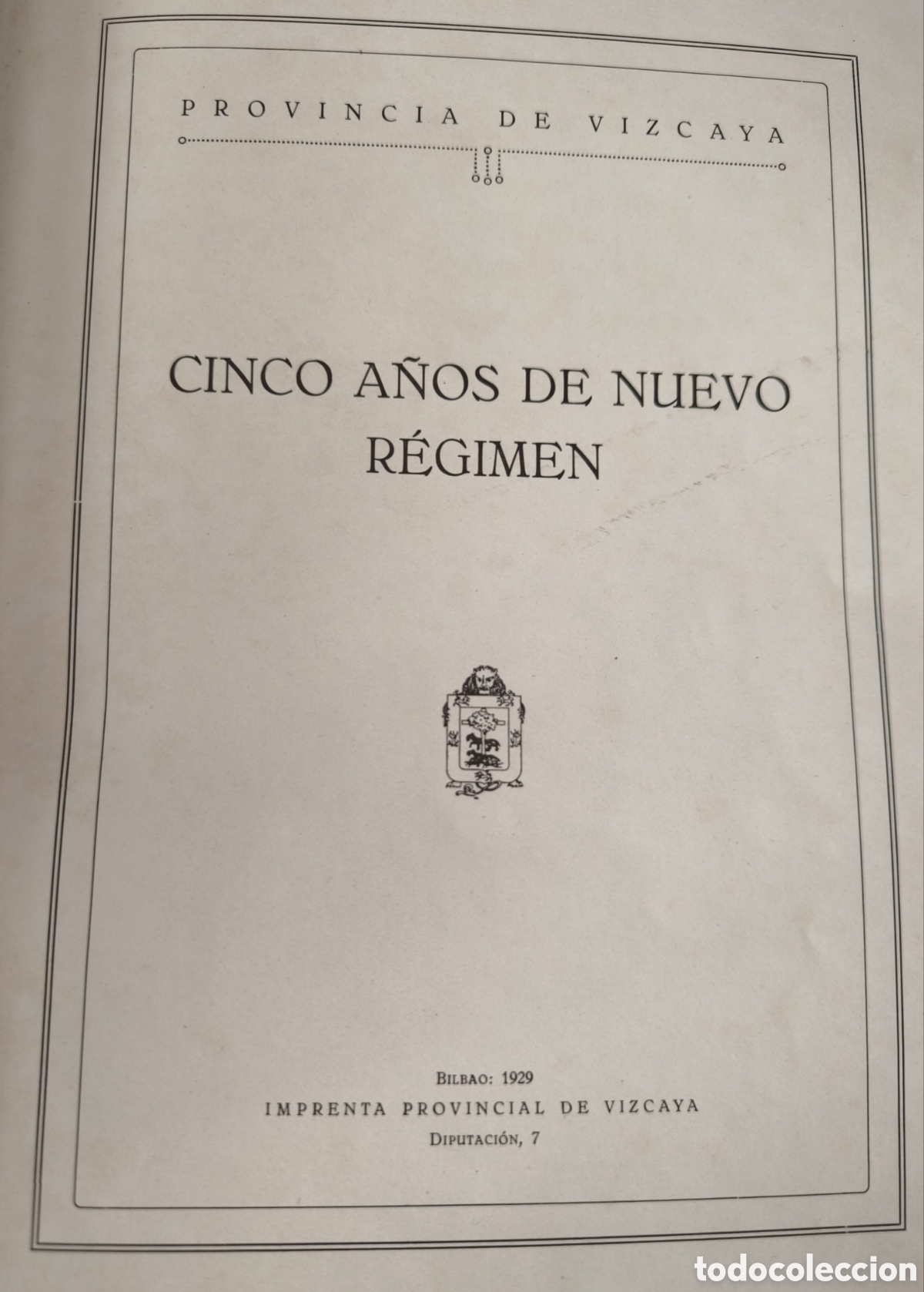 Libros antiguos: LIBRO DE BIZCAYA 1929 - Foto 2
