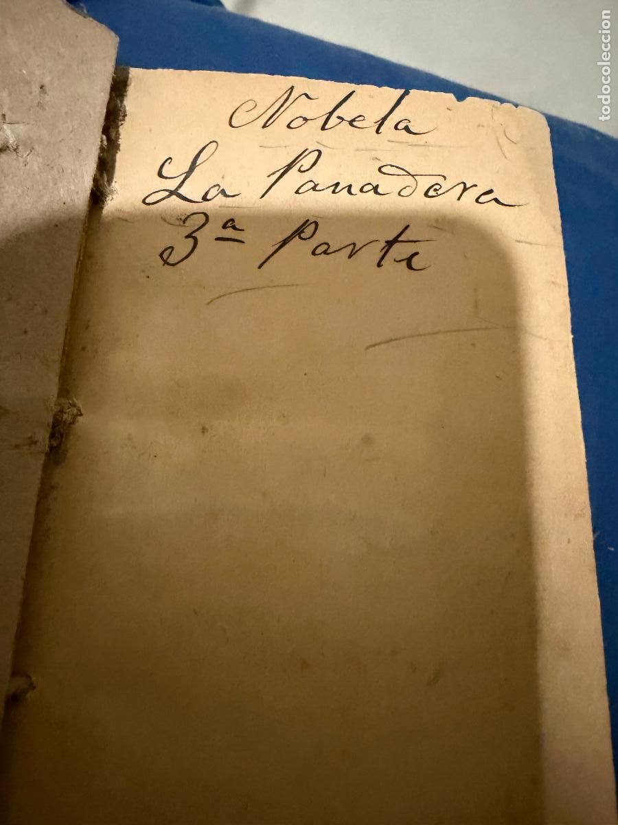 Libros antiguos: Libro la panadera imp- de Nadal Zaragoza 1906 - Foto 3